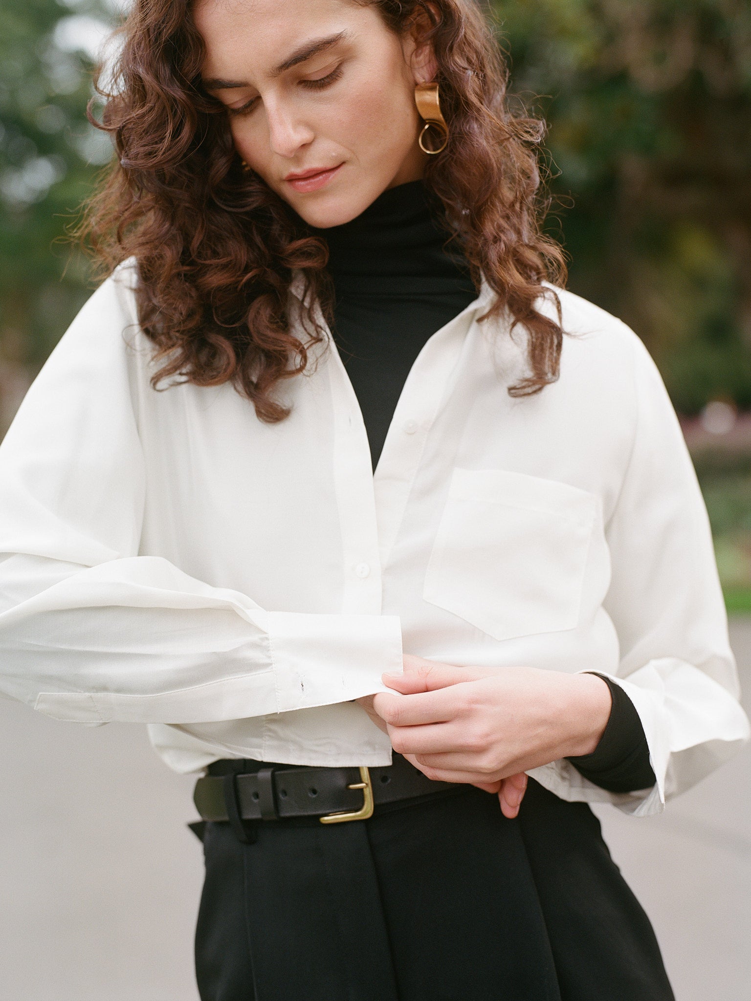 Recently Back in Stock -
Abby Brass Buckle Italian Leather Belt