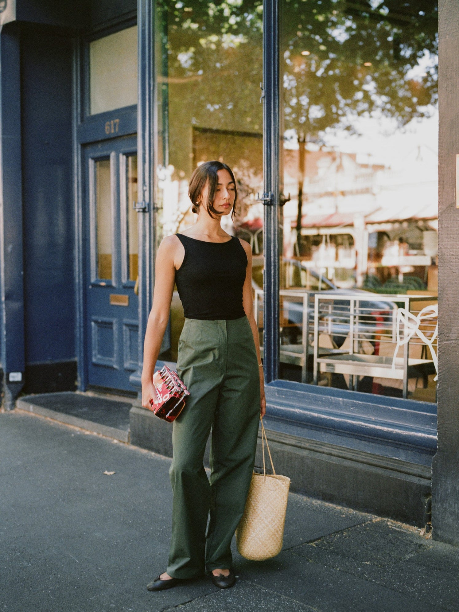 Pre-Order Etta Black Cotton Top