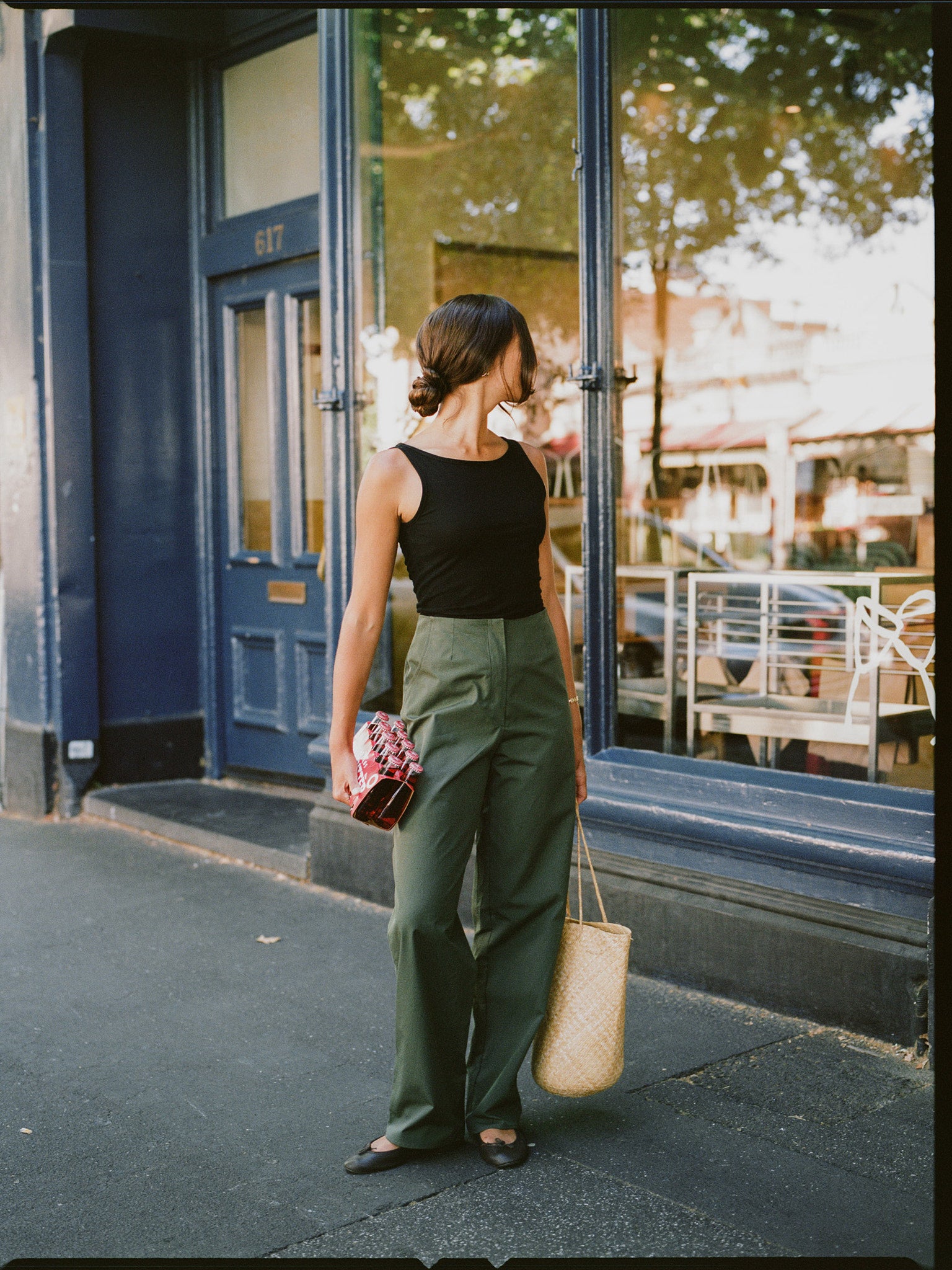 Pre-Order Etta Black Cotton Top