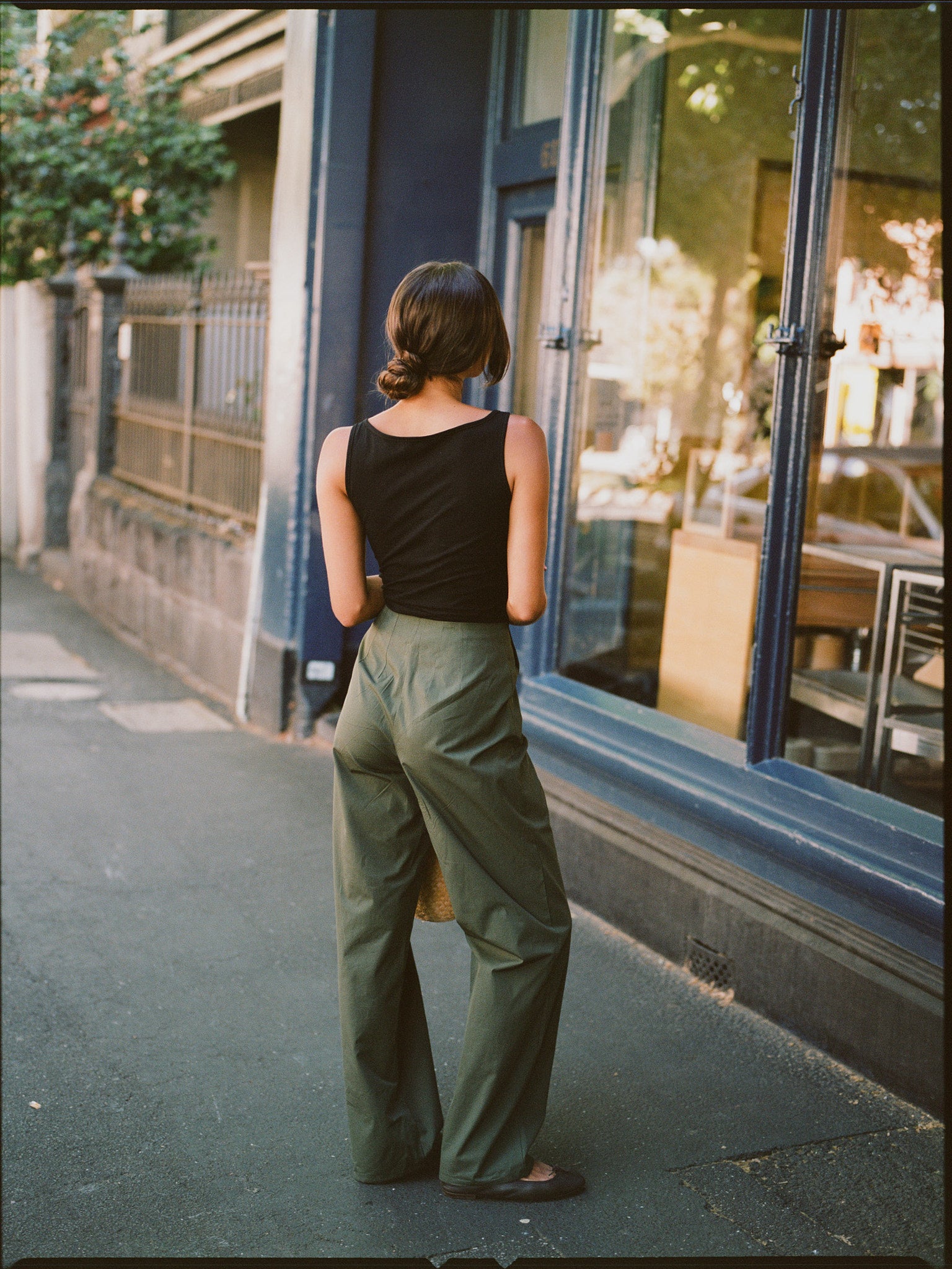 Pre-Order Etta Black Cotton Top