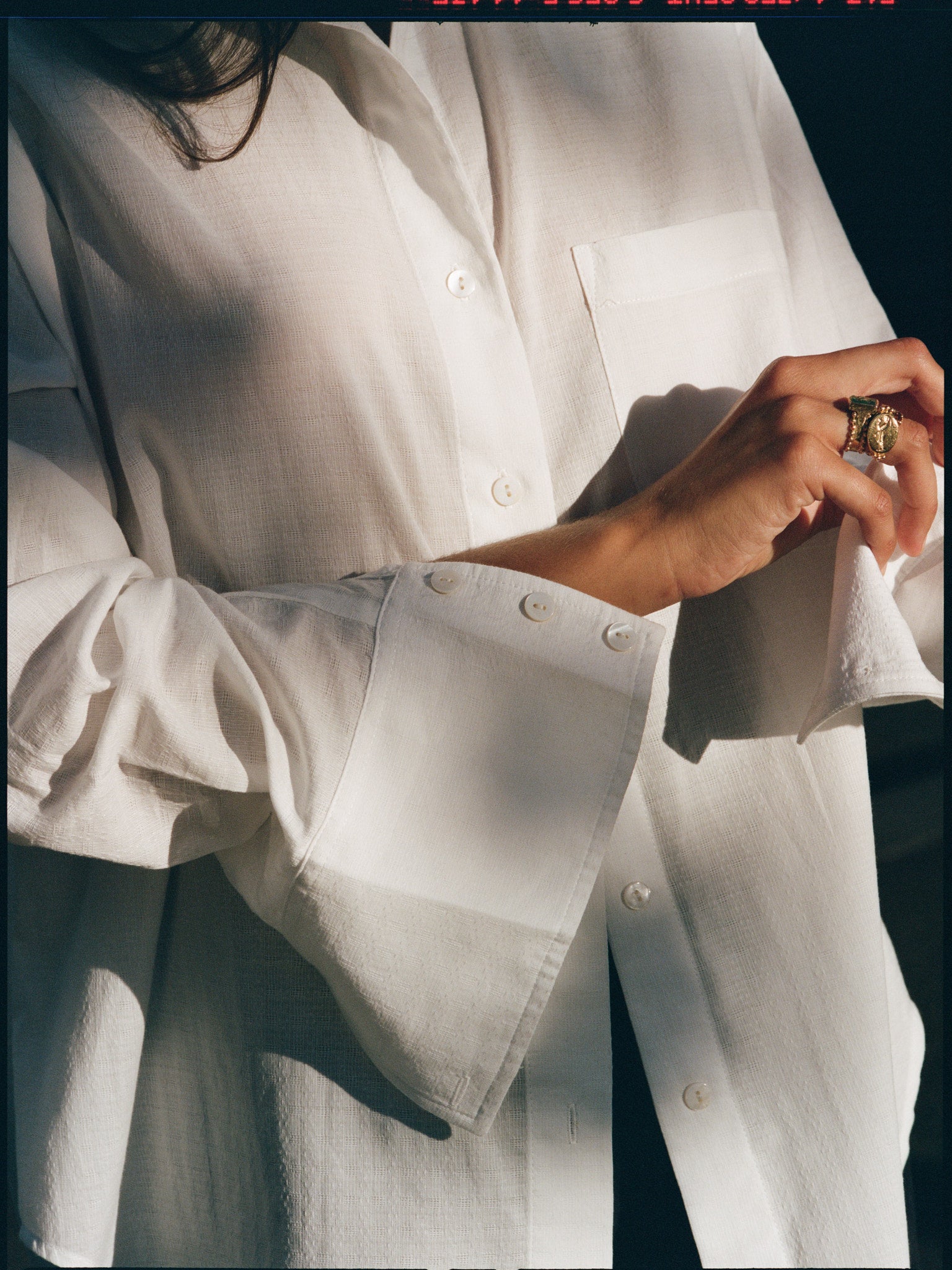 Pre-Order White Japanese Cotton Artist Shirt