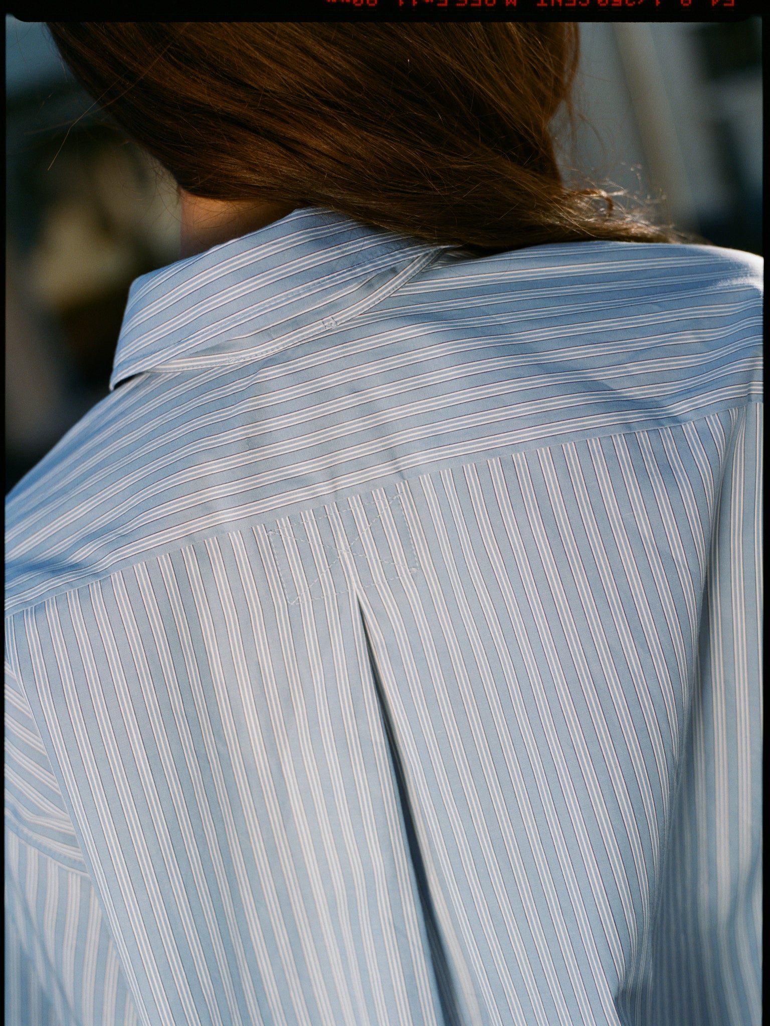 Artist Japanese Blue Cotton Shirt