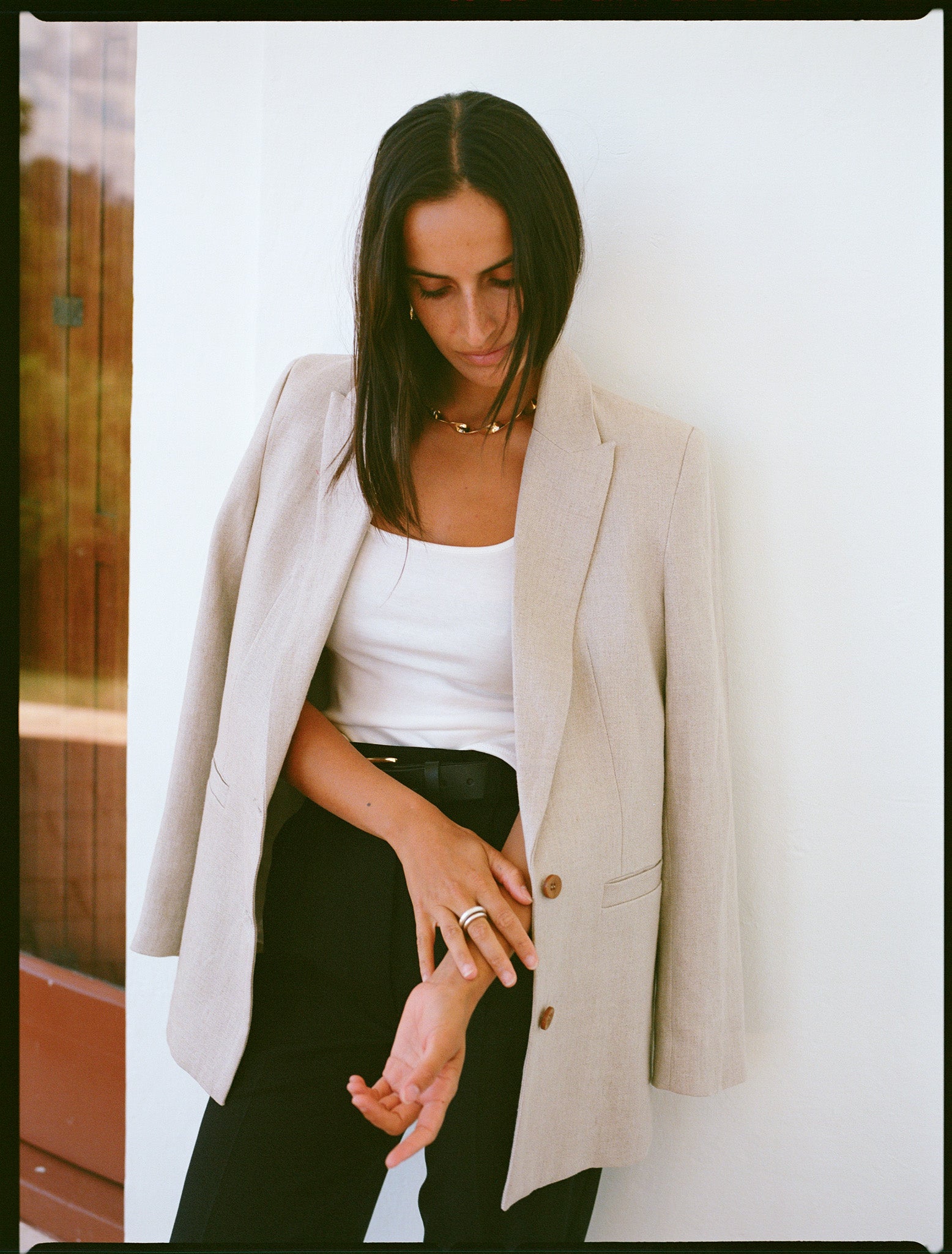 Recently in Stock - Edith White Cotton Top