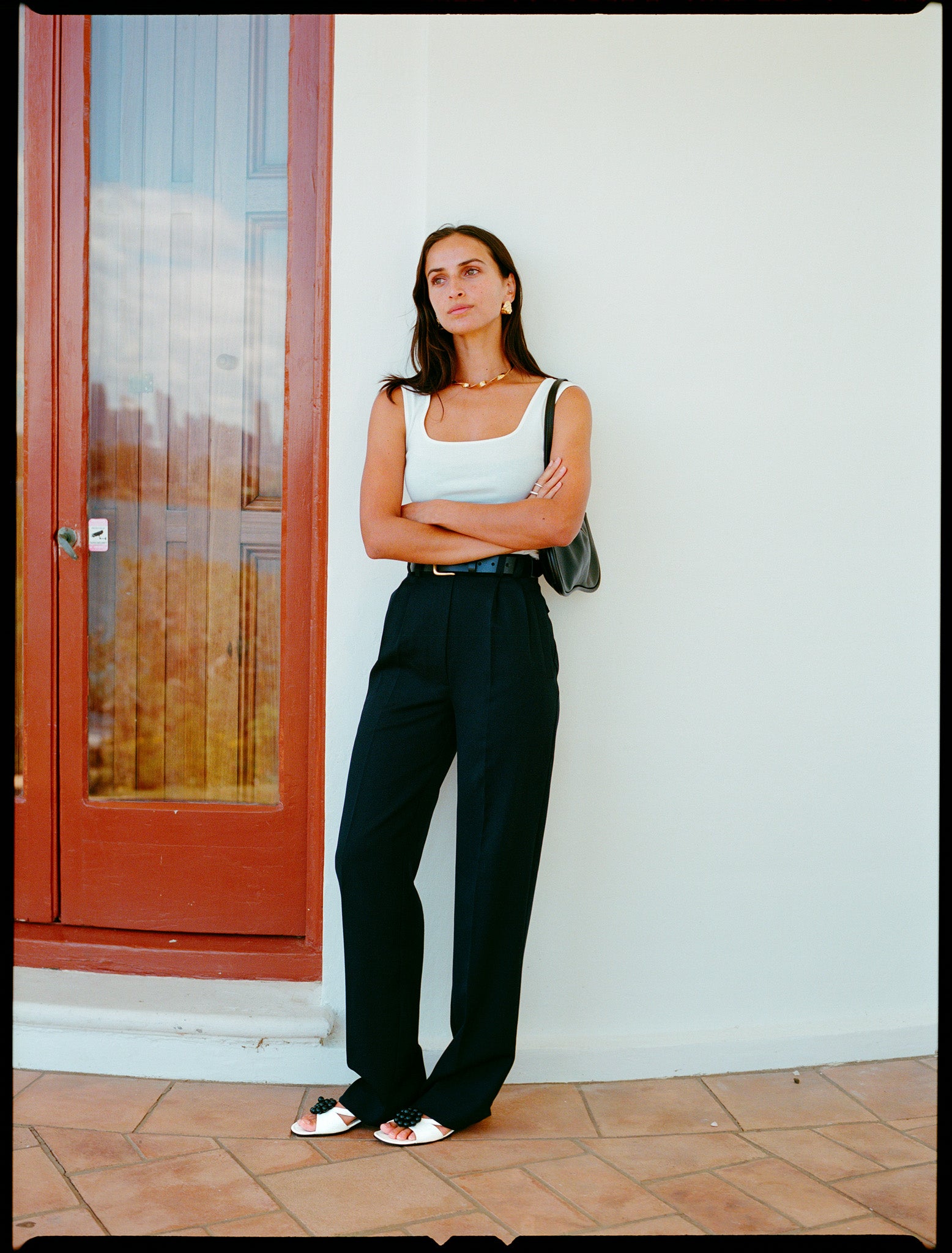 Recently in Stock - Edith White Cotton Top