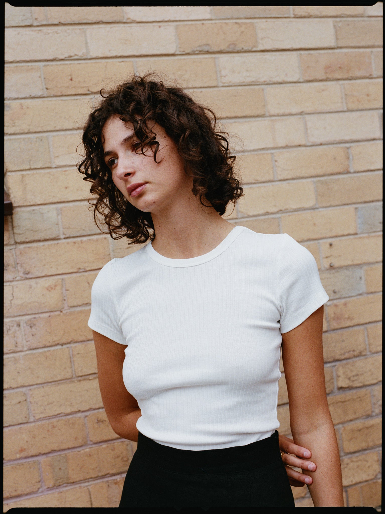 Vera White Organic Cotton T