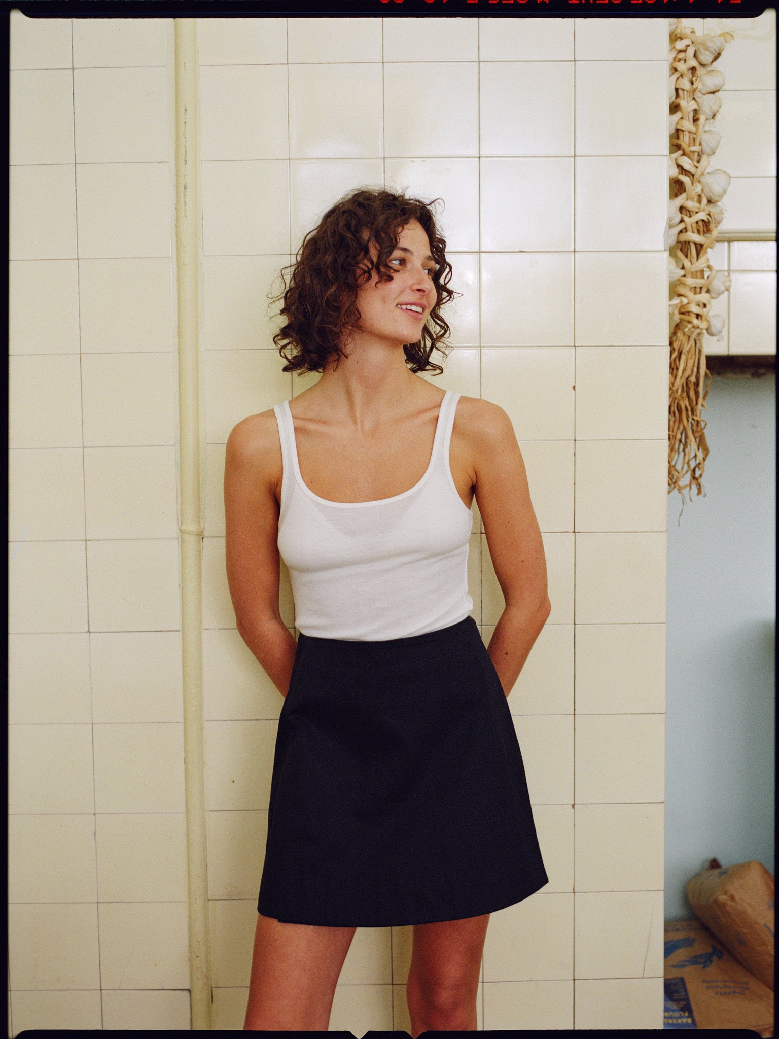 Pre-Order Leah Singlet Cream Merino