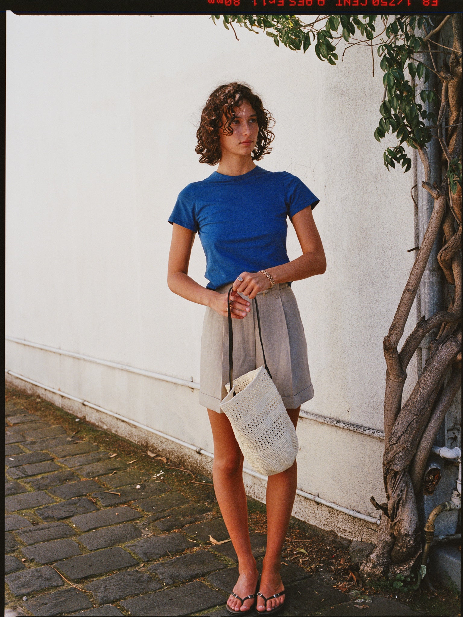 Recently Back in Stock - Pete Blue Soft Japanese Cotton T