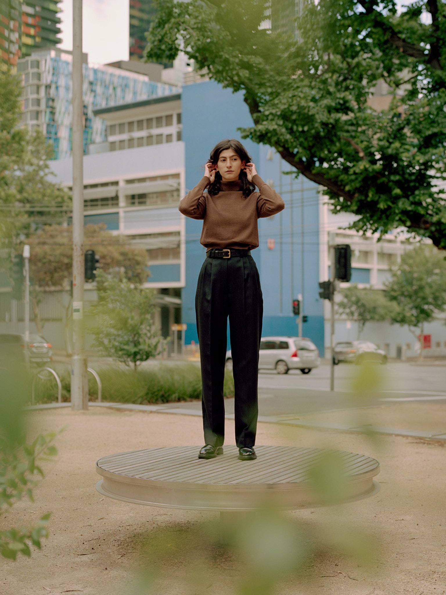 Yu Tailored Black Japanese Twill Wool Pants