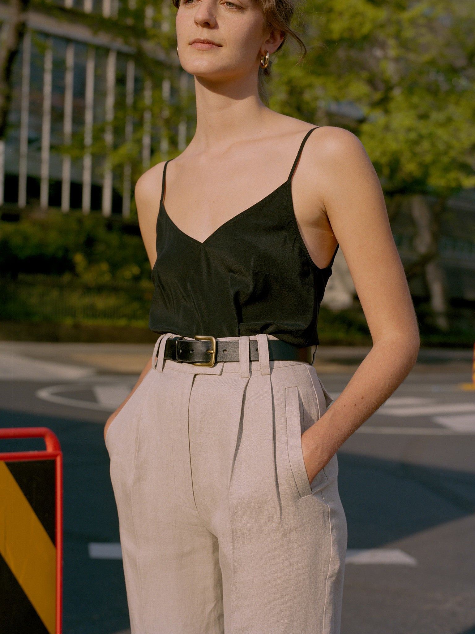 Pre-Order Yu Tailored Oat Japanese Linen Pants