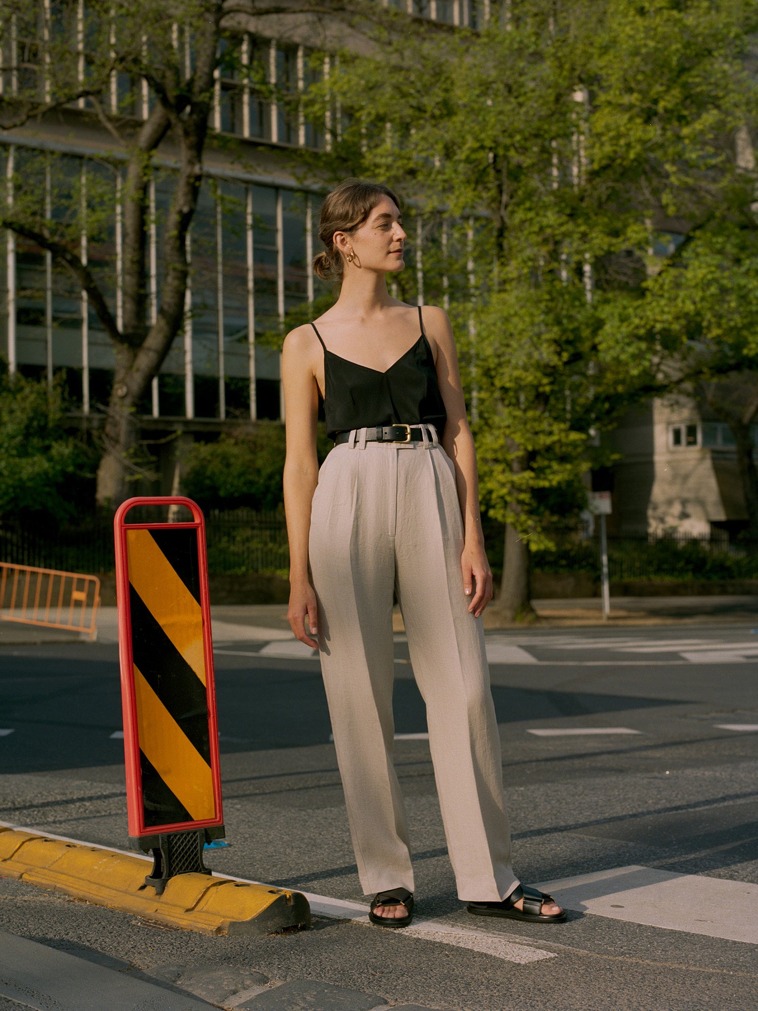 Pre-Order Yu Tailored Oat Japanese Linen Pants