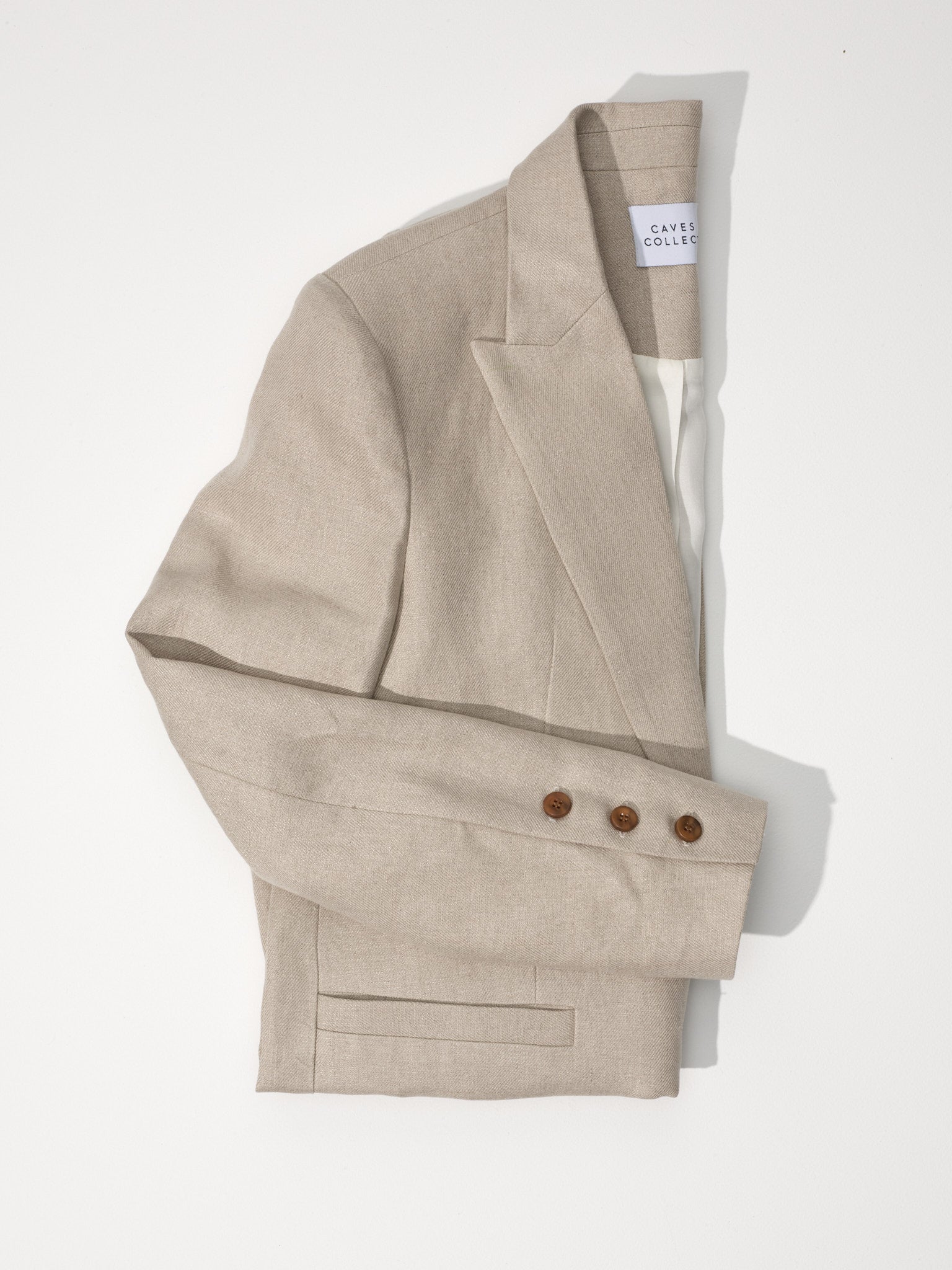 Fred Oat Linen Japanese Blazer