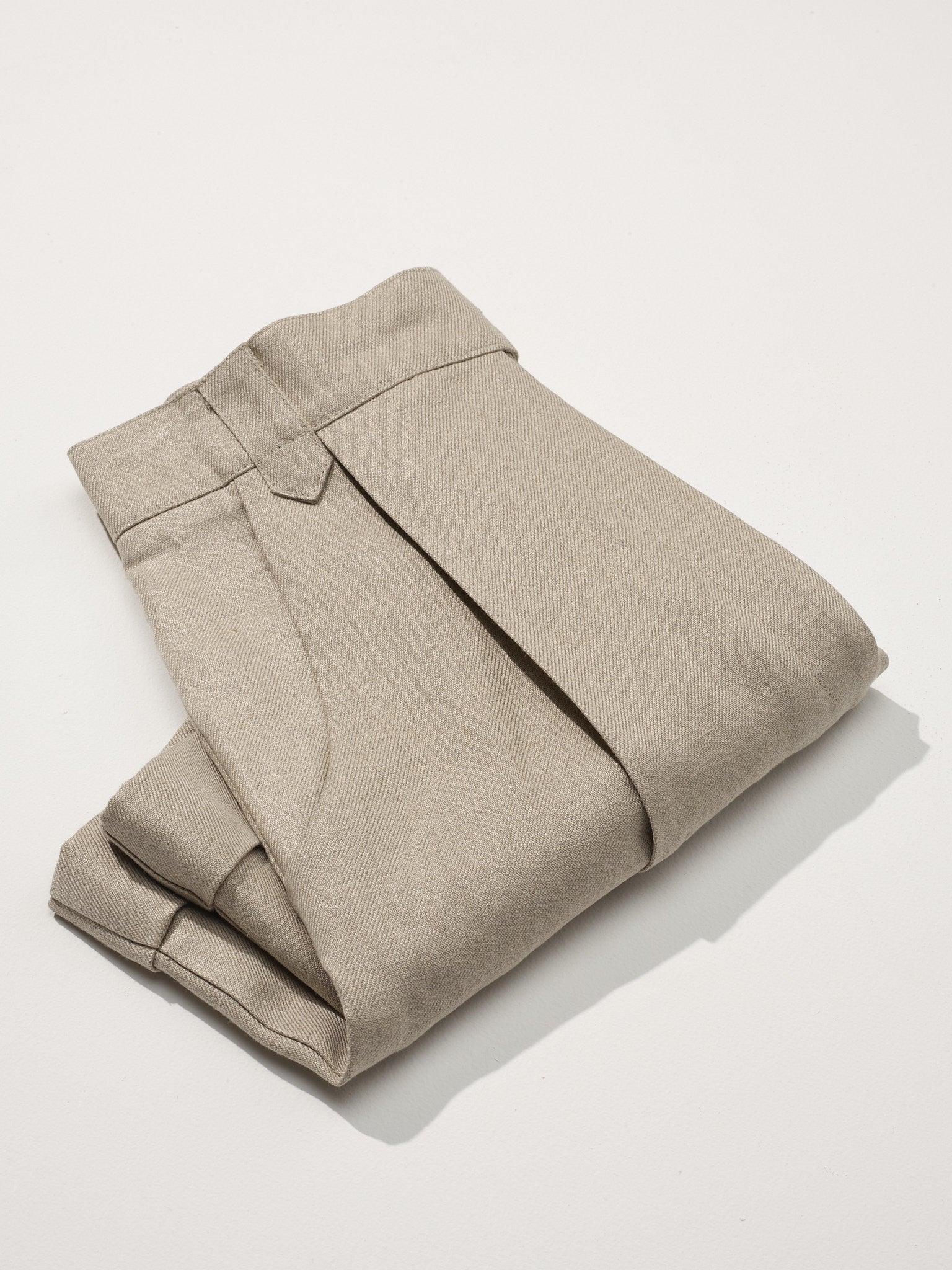 Ada Oat Japanese Linen Shorts