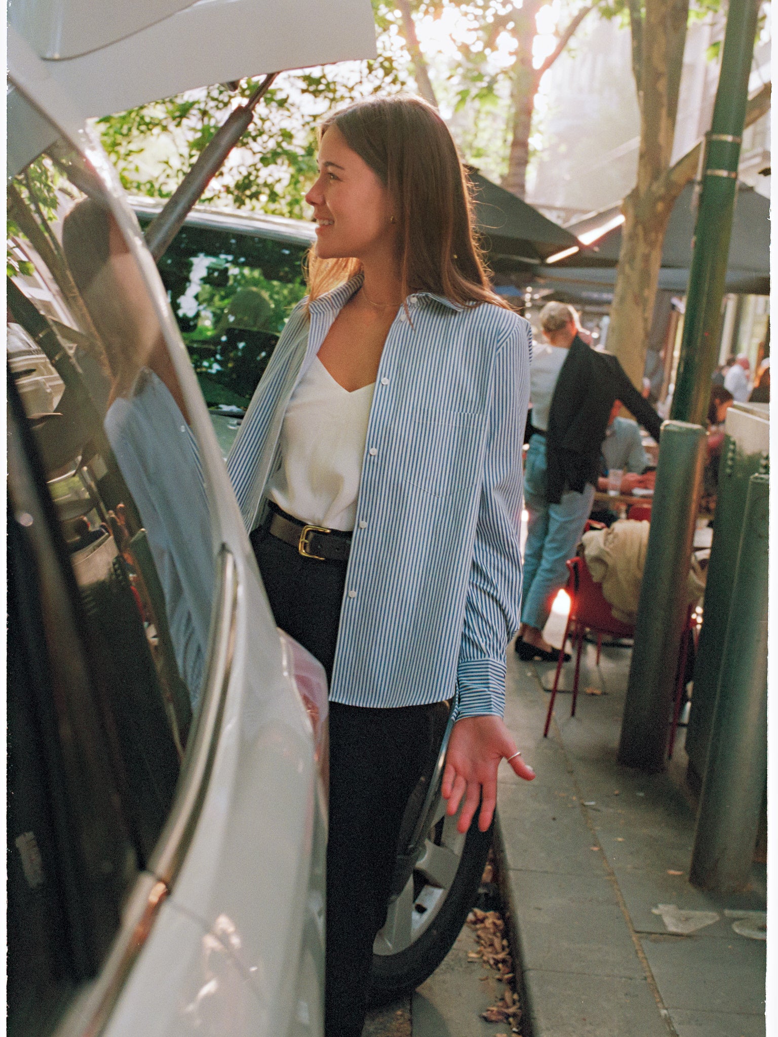 Mirka Classic Stripe Cotton Shirt