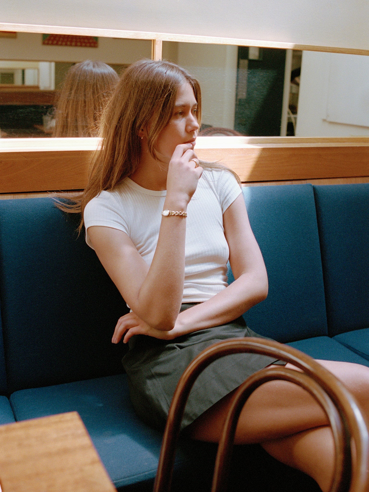 Gabe Black Japanese Cotton Skirt