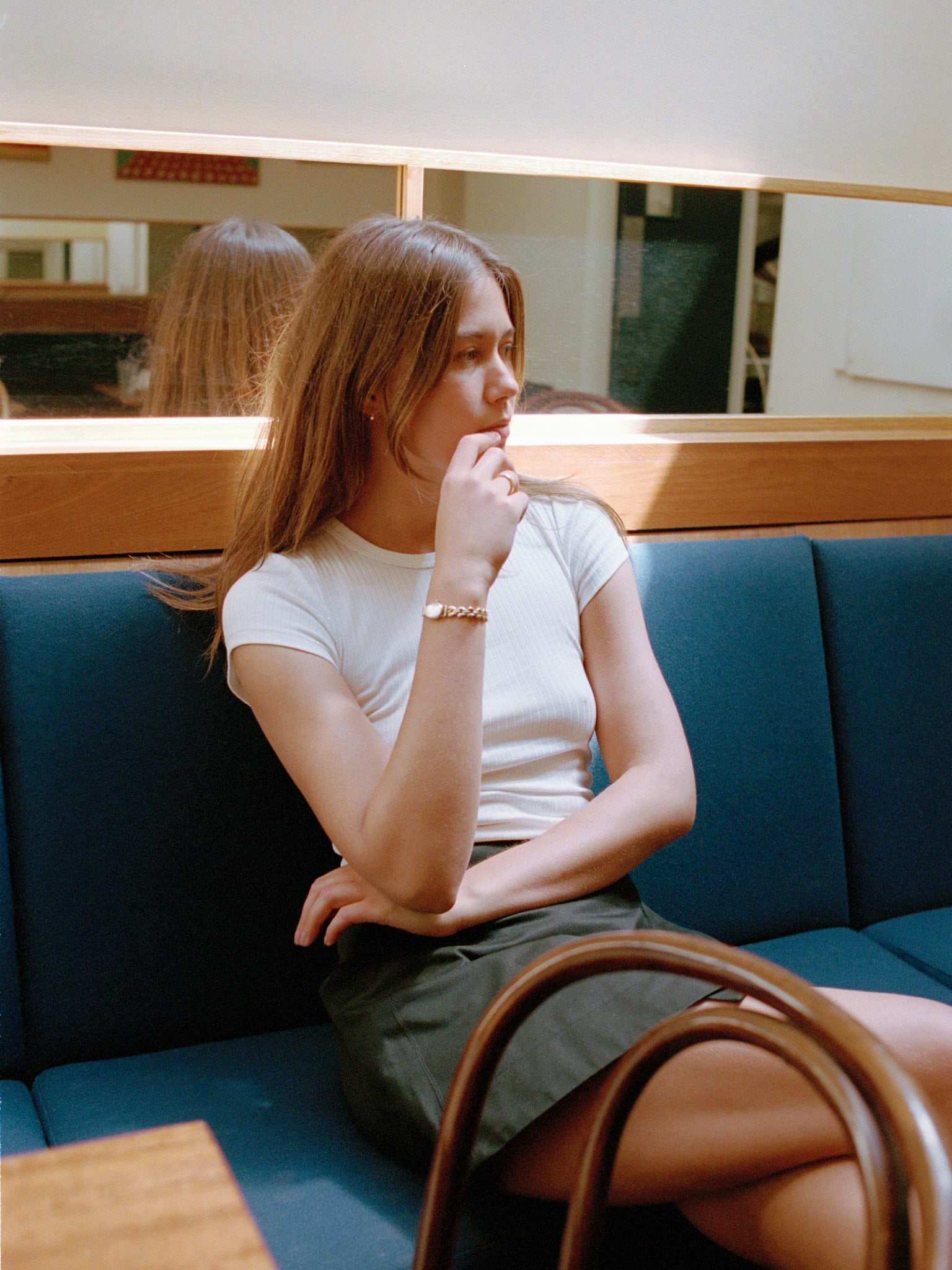 Recently Back in Stock - Vera White Organic Cotton T