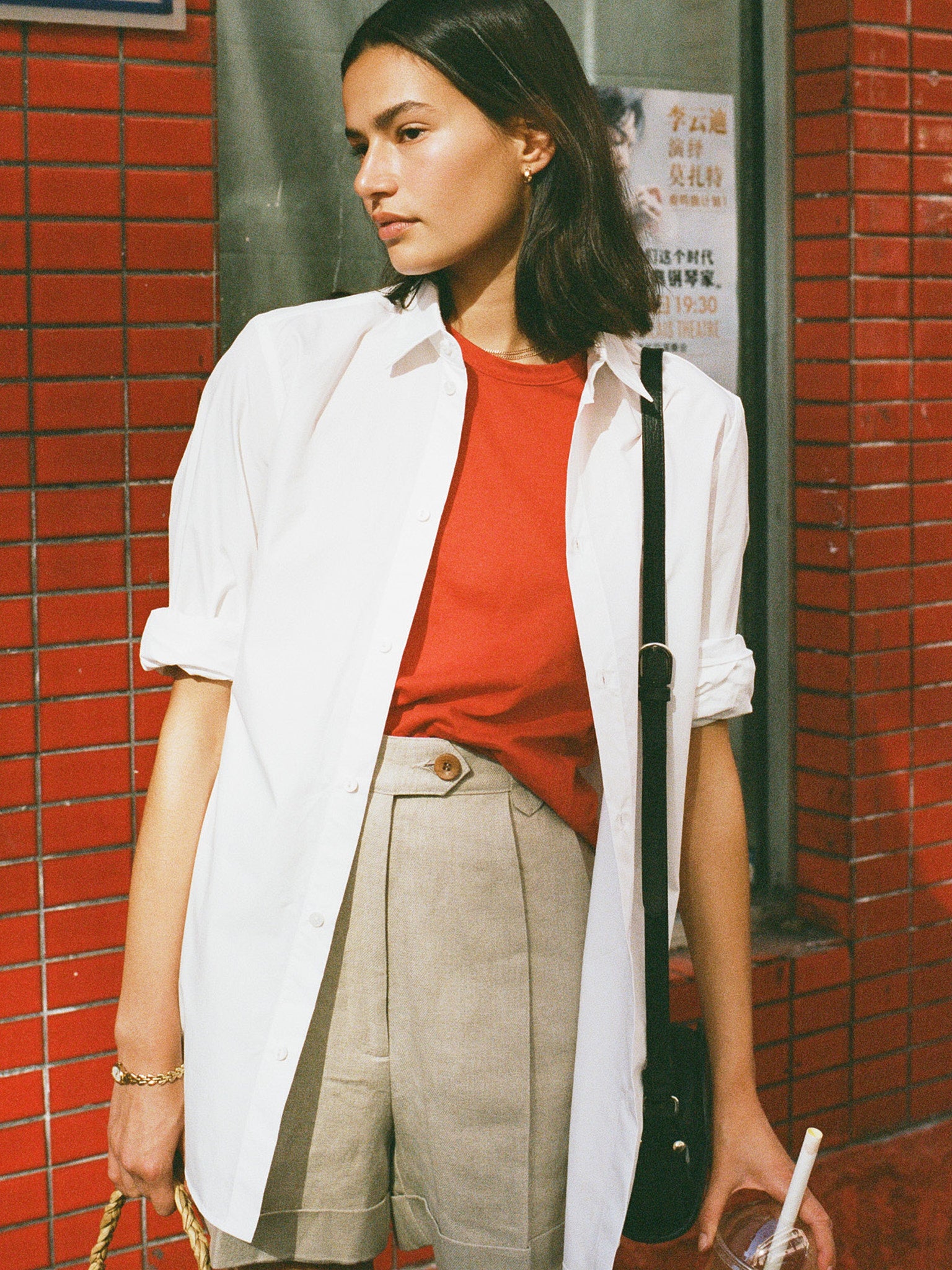 Ada Oat Japanese Linen Shorts