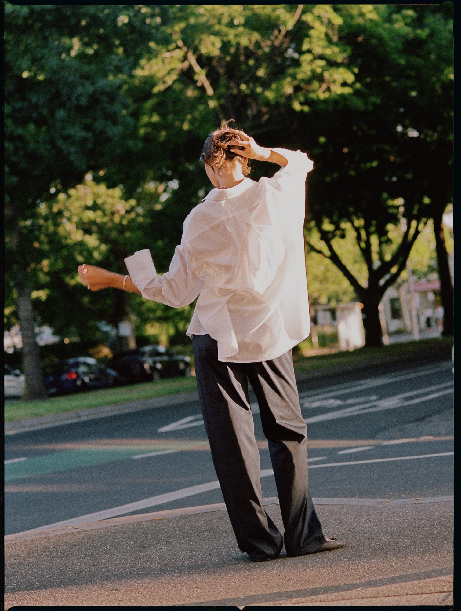 Back in Stock - White Japanese Cotton Artist Shirt