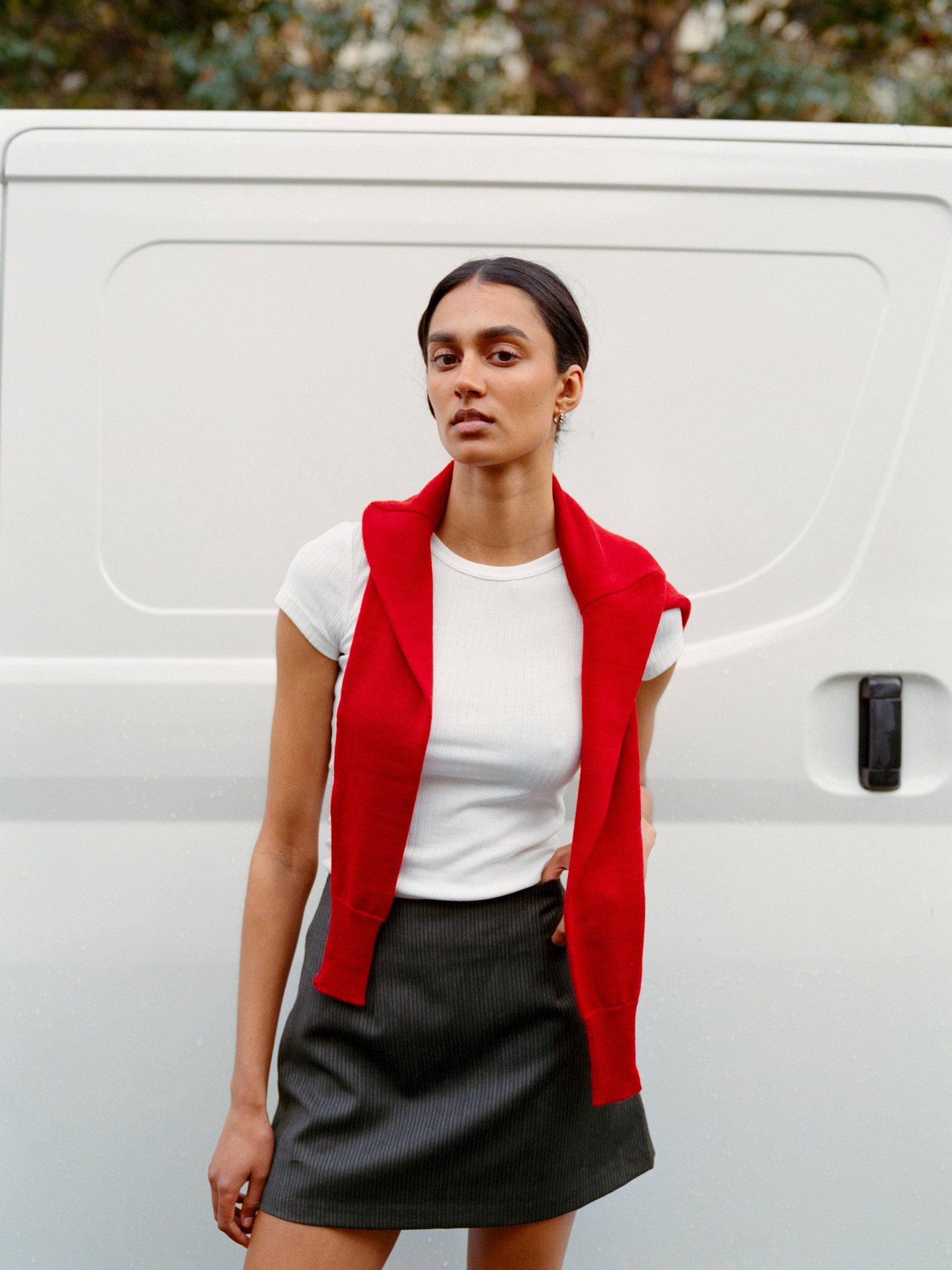 Limited Edition - Fine Italian Wool Kit Mini Skirt