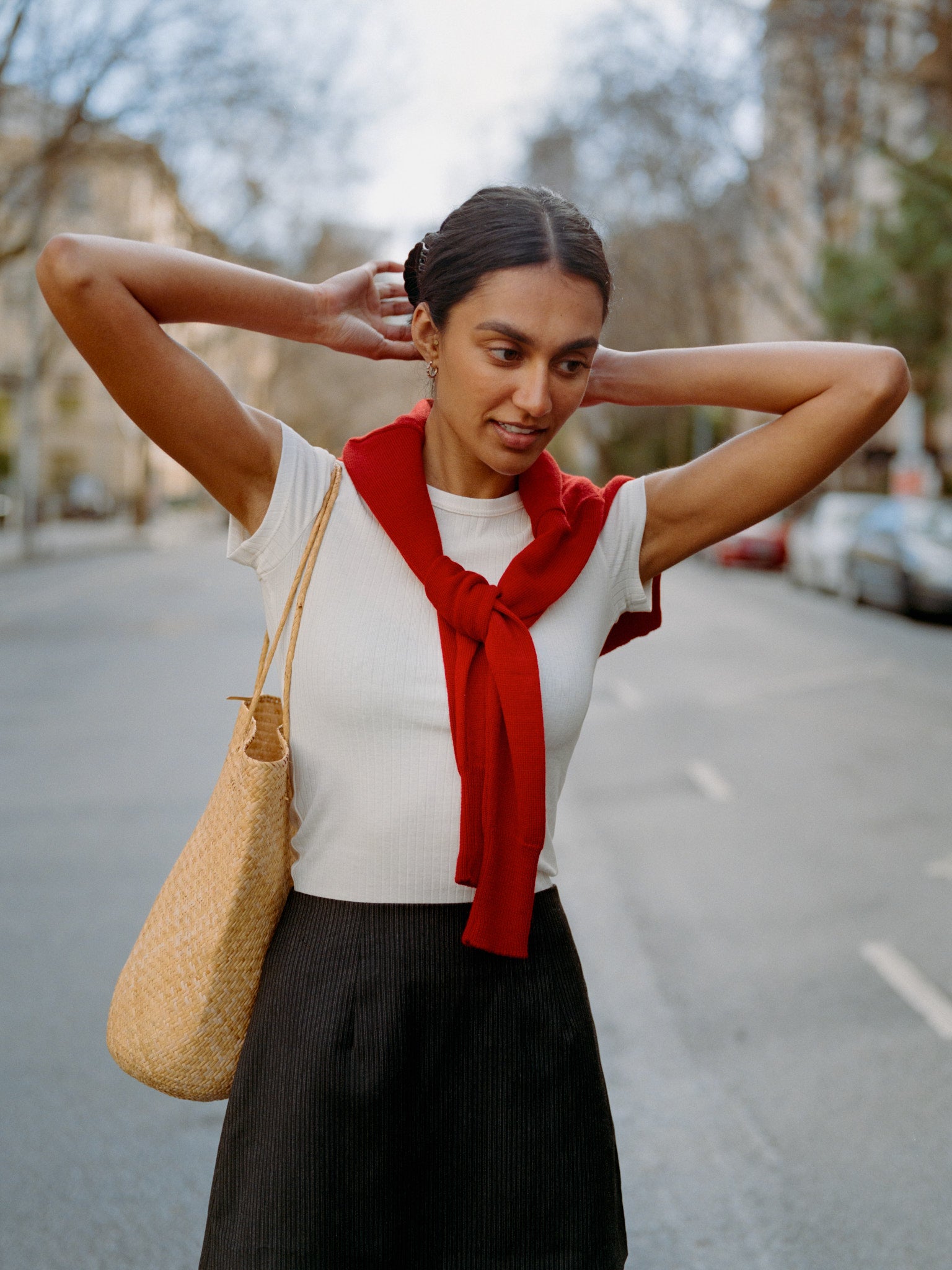 Limited Edition - Fine Italian Wool Kit Mini Skirt