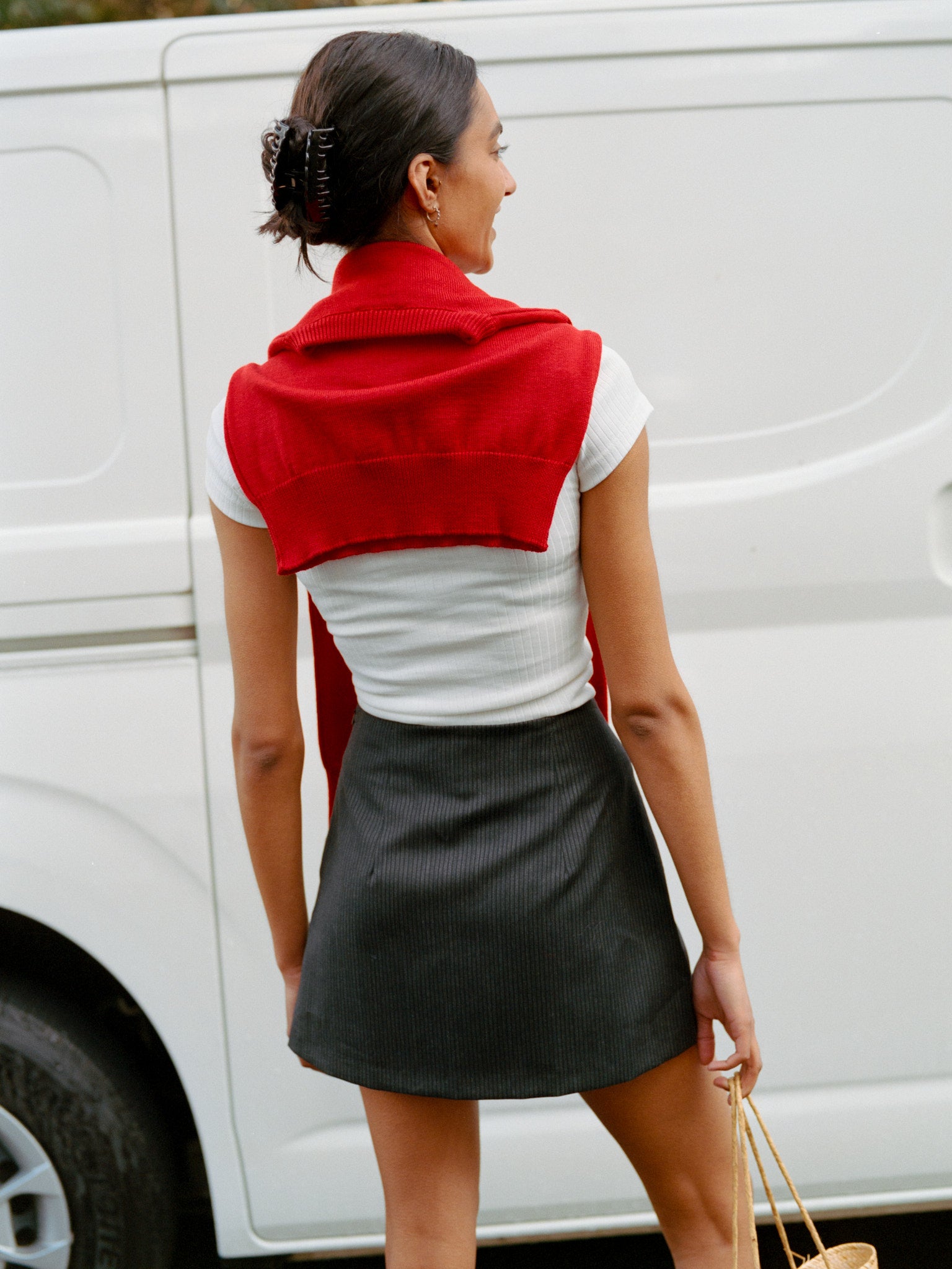 Limited Edition - Fine Italian Wool Kit Mini Skirt