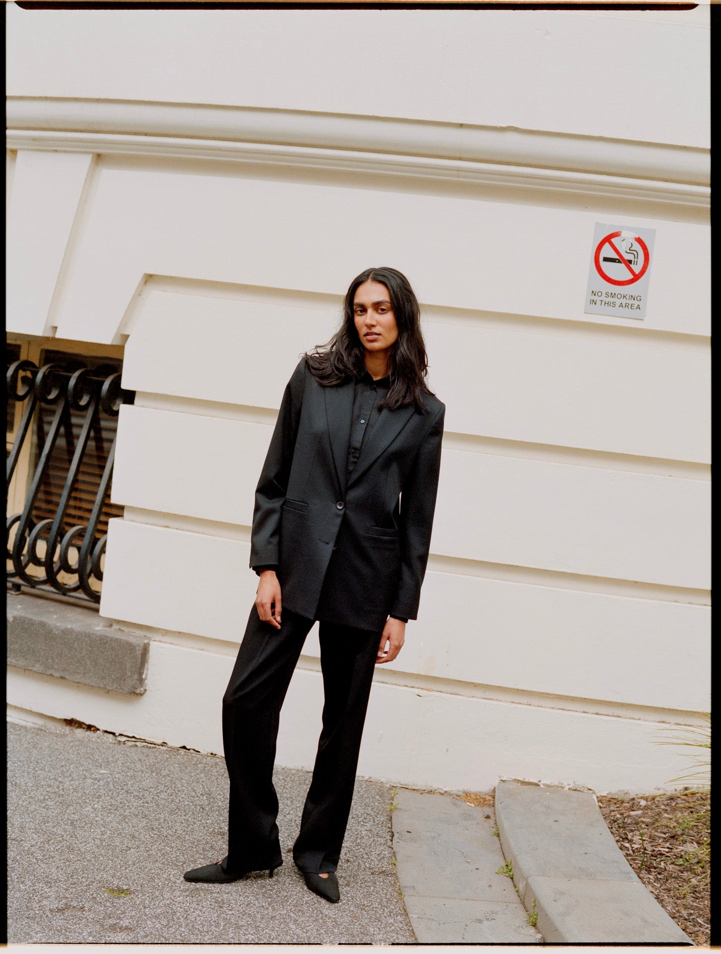 Recently Back in Stock - Yu Tailored Black Japanese Twill Wool Pants