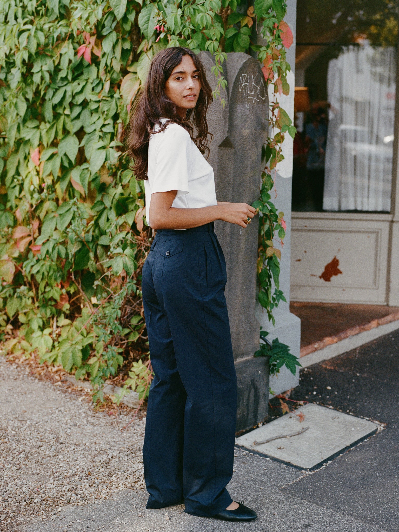 Pre-Order Jim Organic Cream Cotton T