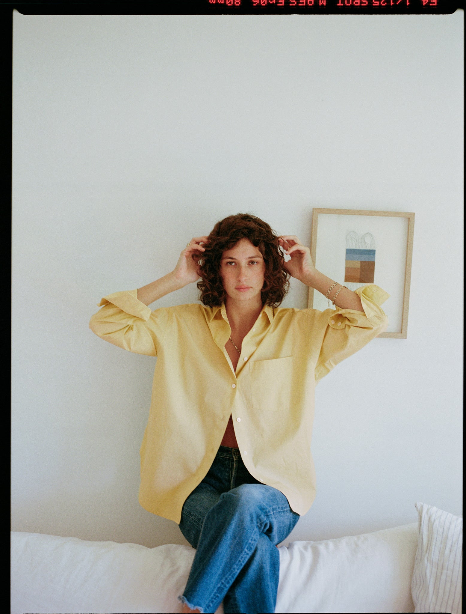 Artist Japanese Butter Stripe Cotton Shirt