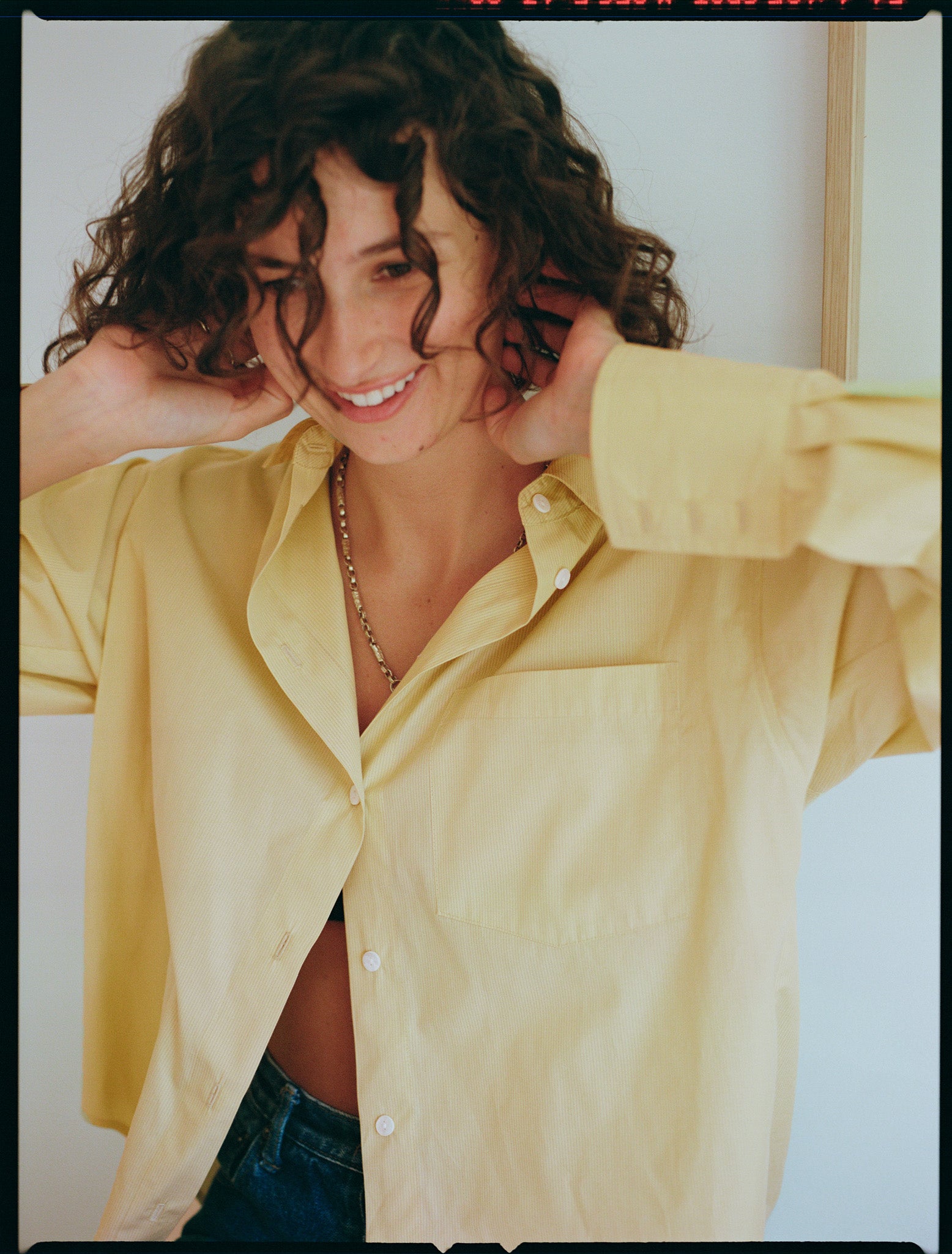 Artist Japanese Butter Stripe Cotton Shirt