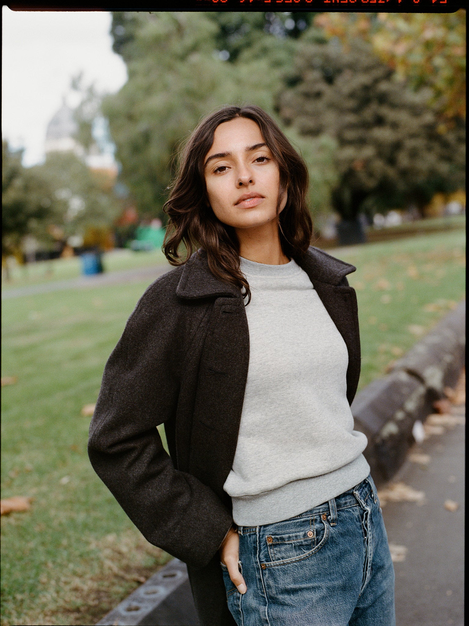 Fiadh Grey Japanese Cotton Sweatshirt