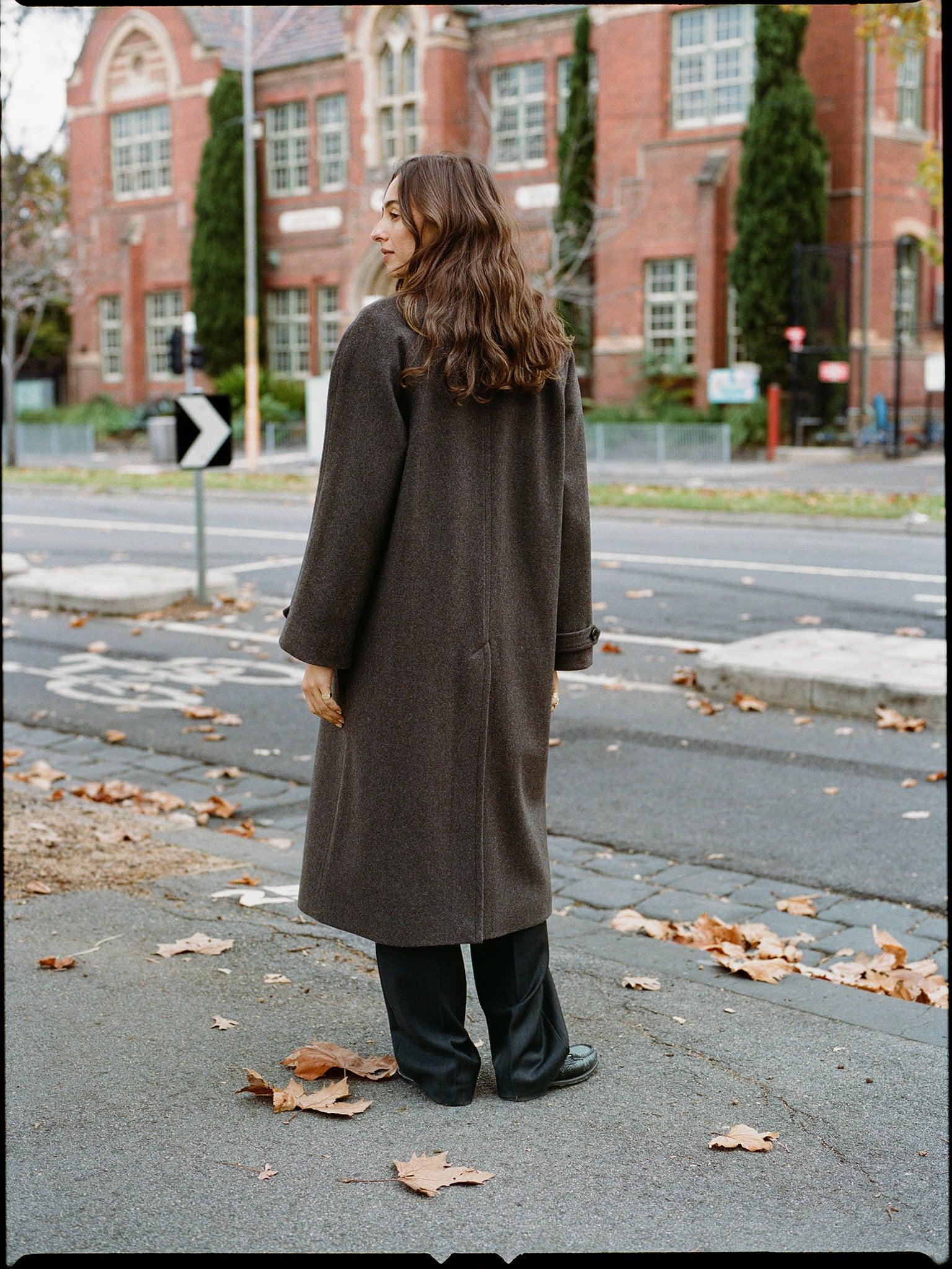 Pre-Order Lui Hazelnut Balmacann Japanese Wool Coat