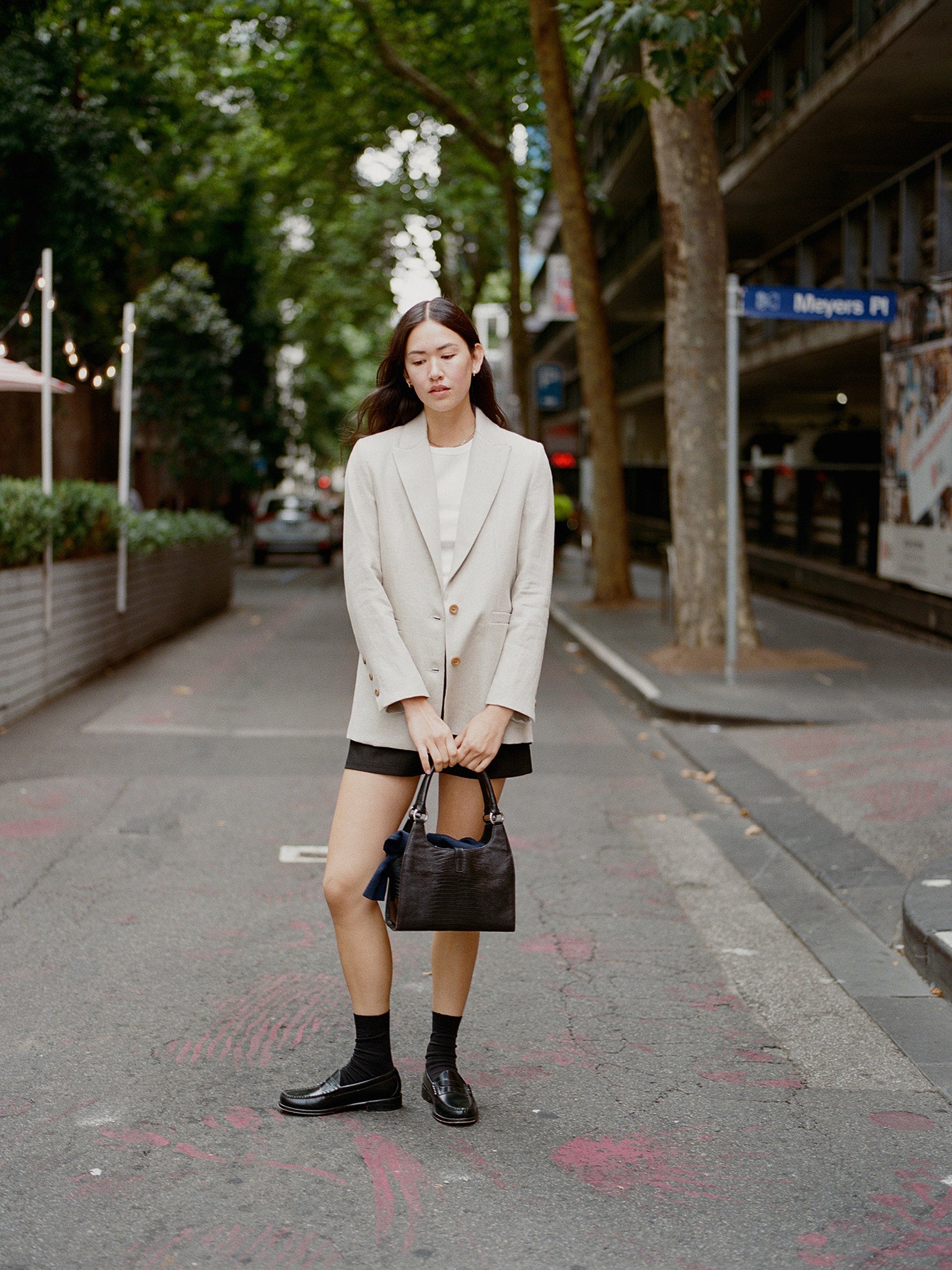 Fred Oat Linen Japanese Blazer