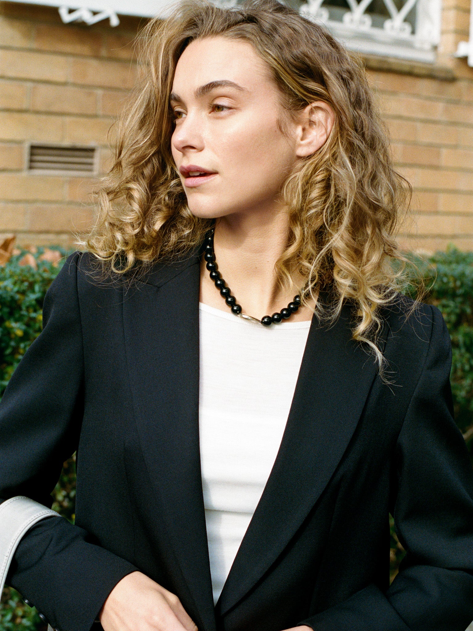 Recently Back in Stock - Fred Black Japanese Twill Wool Blazer