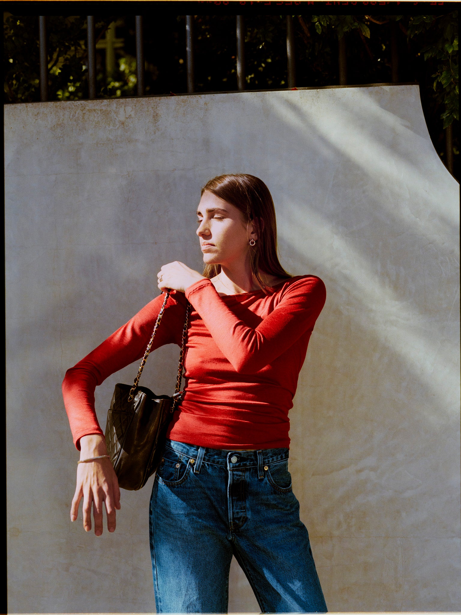 Pre-Order Laina Australian Red Merino Boatneck Top