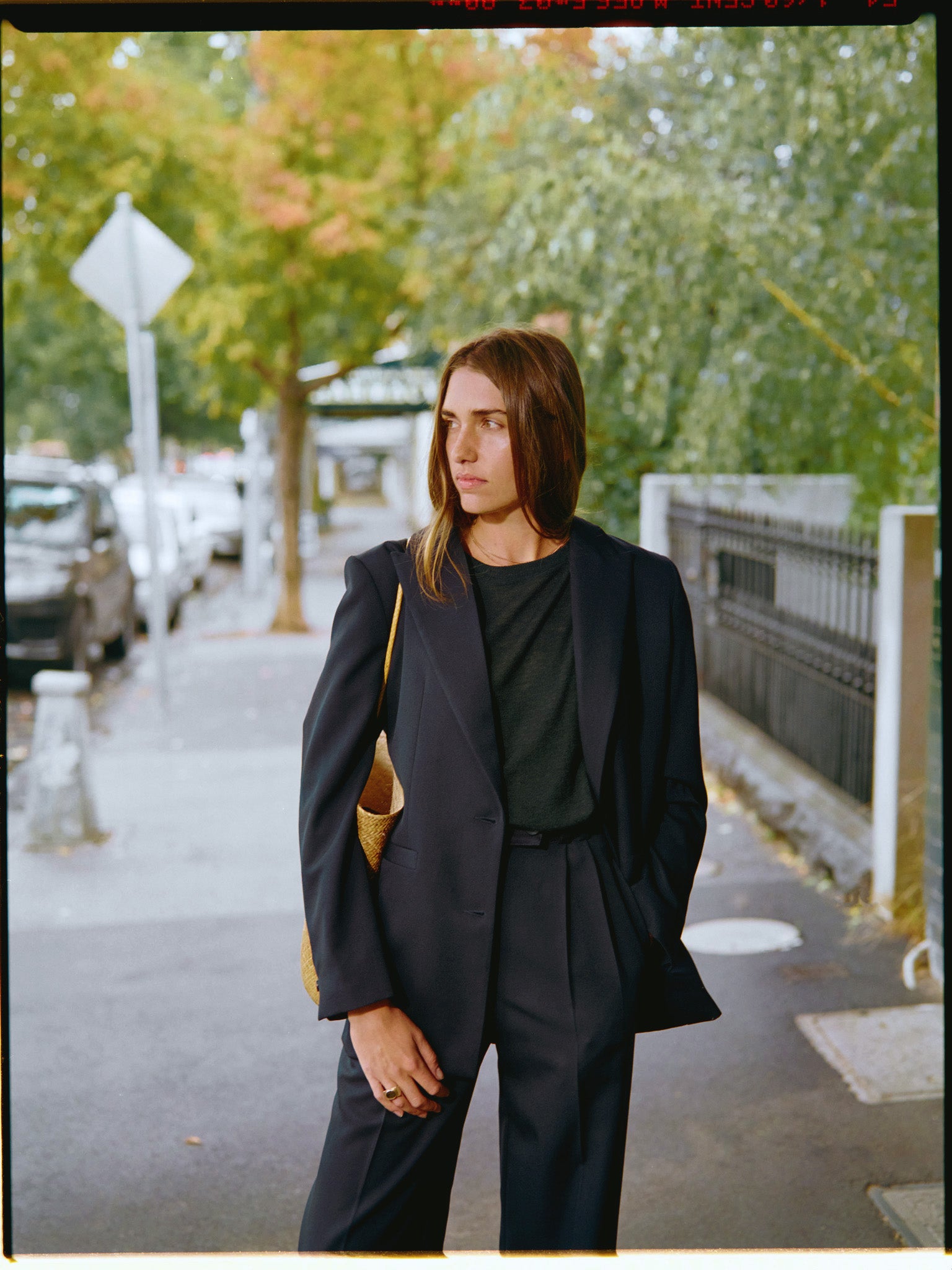 Pre-Order Fred Navy Japanese Twill Wool Blazer