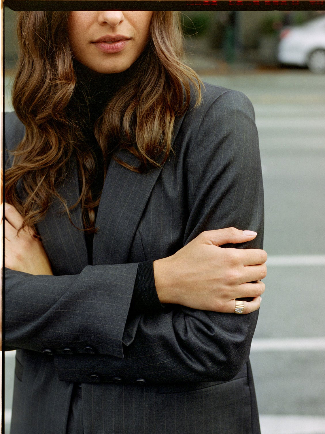 Recently in Stock Limited Edition - Fred Italian Grey Pinstripe Wool Blazer