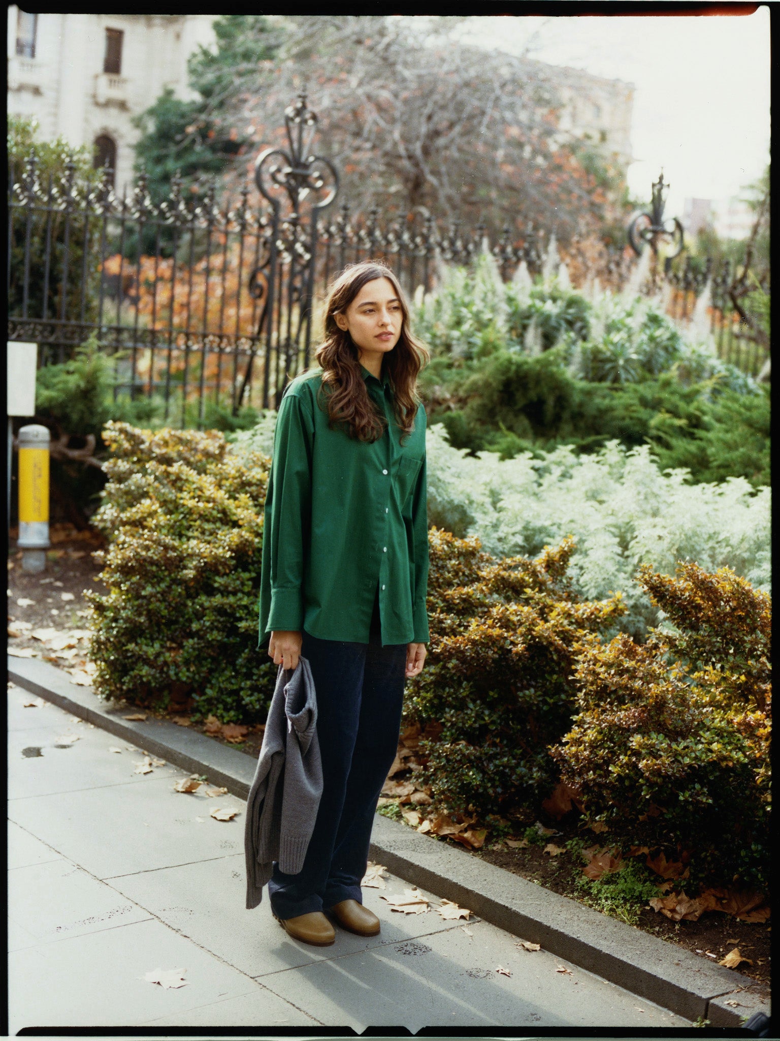 Pre-Order Limited Edition Artist Green Japanese Cotton Mid-Weight Twill Shirt