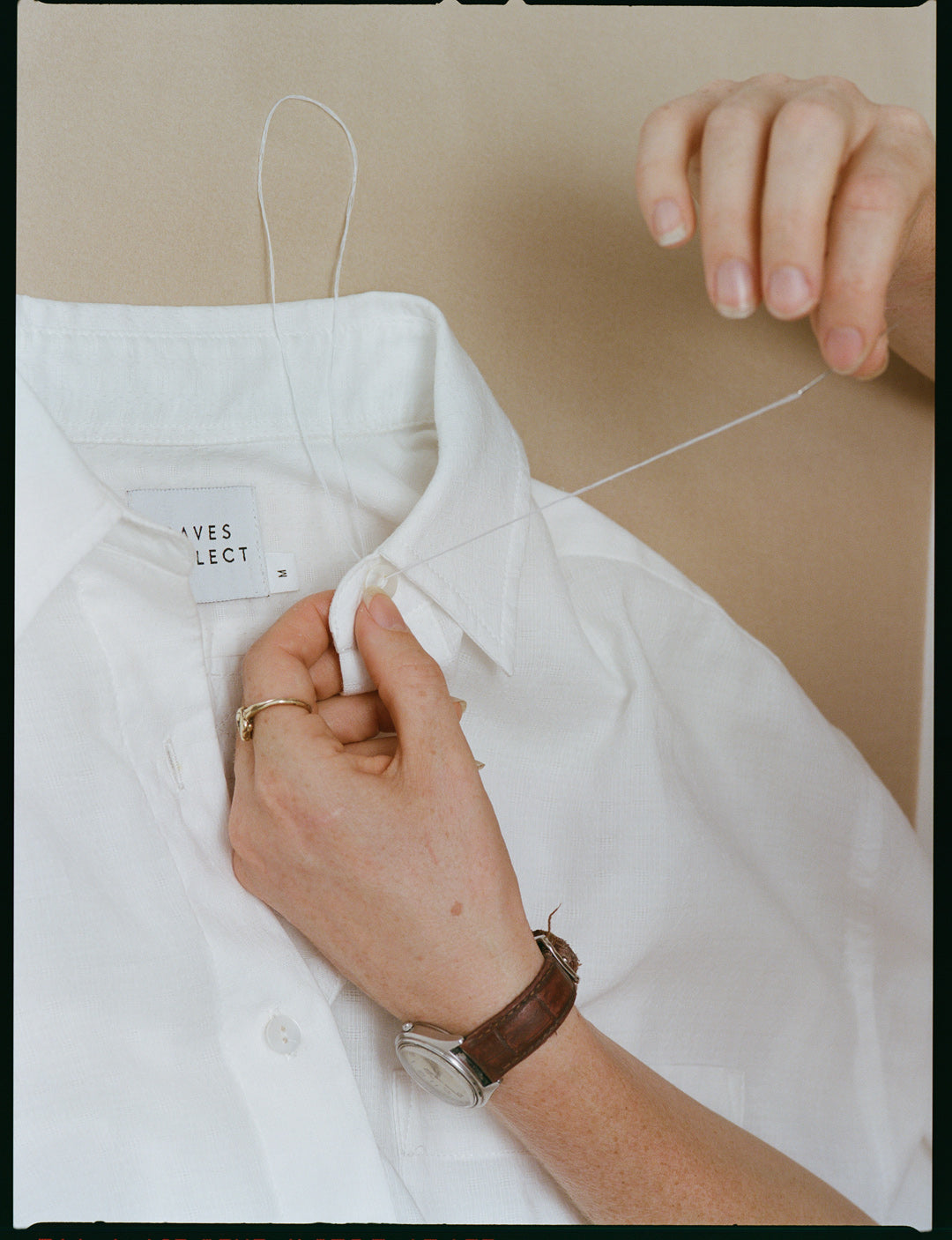 Back in Stock - White Japanese Cotton Artist Shirt