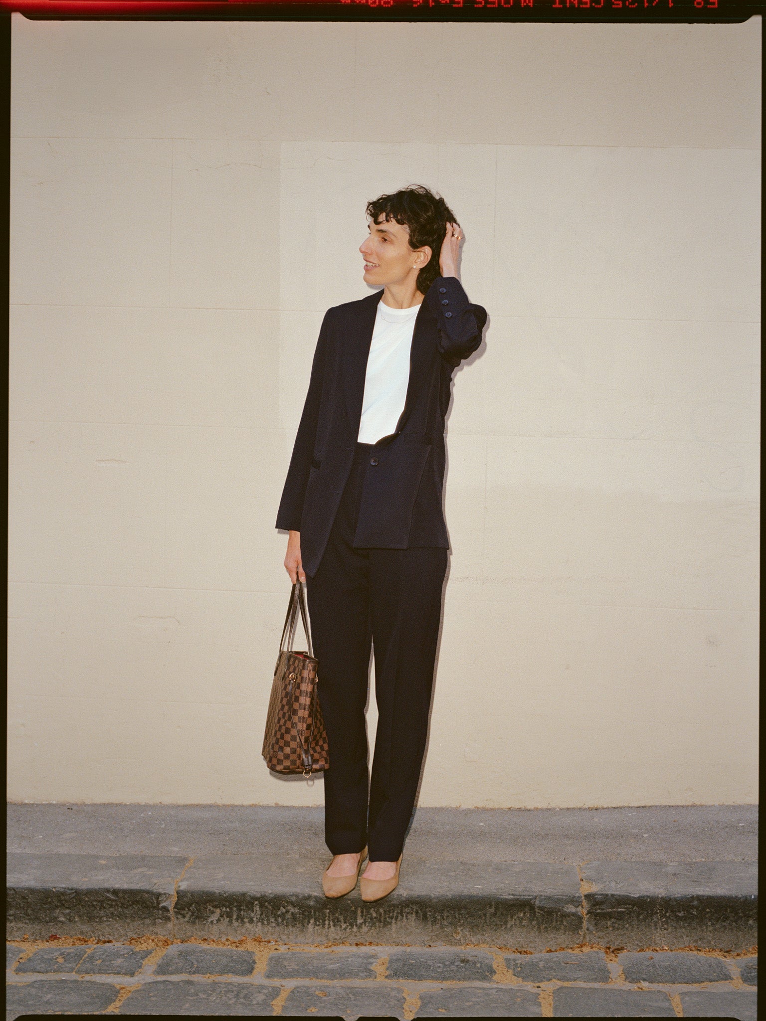 Fred Navy Japanese Twill Wool Blazer