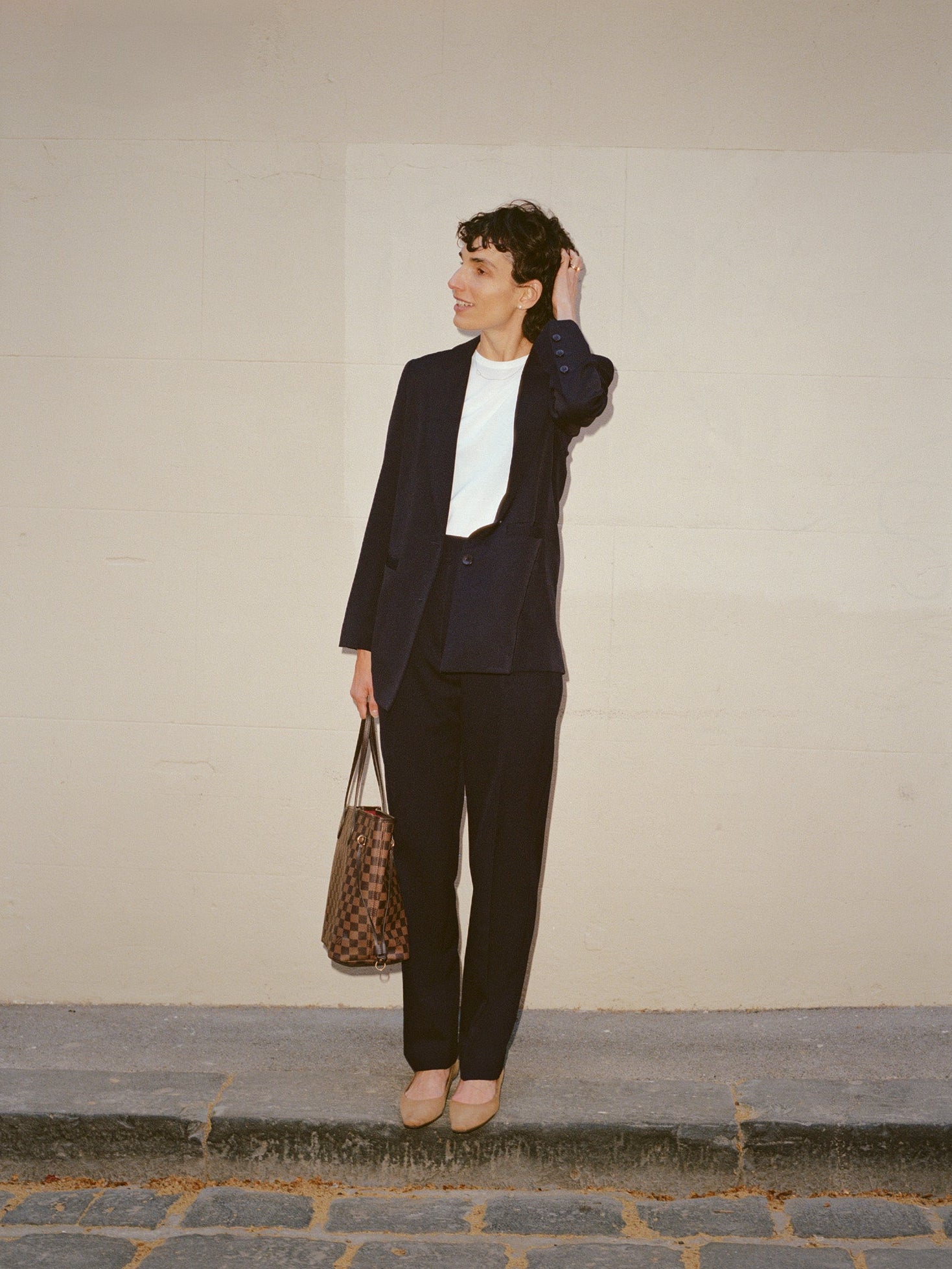 Pre-Order Fred Navy Japanese Twill Wool Blazer