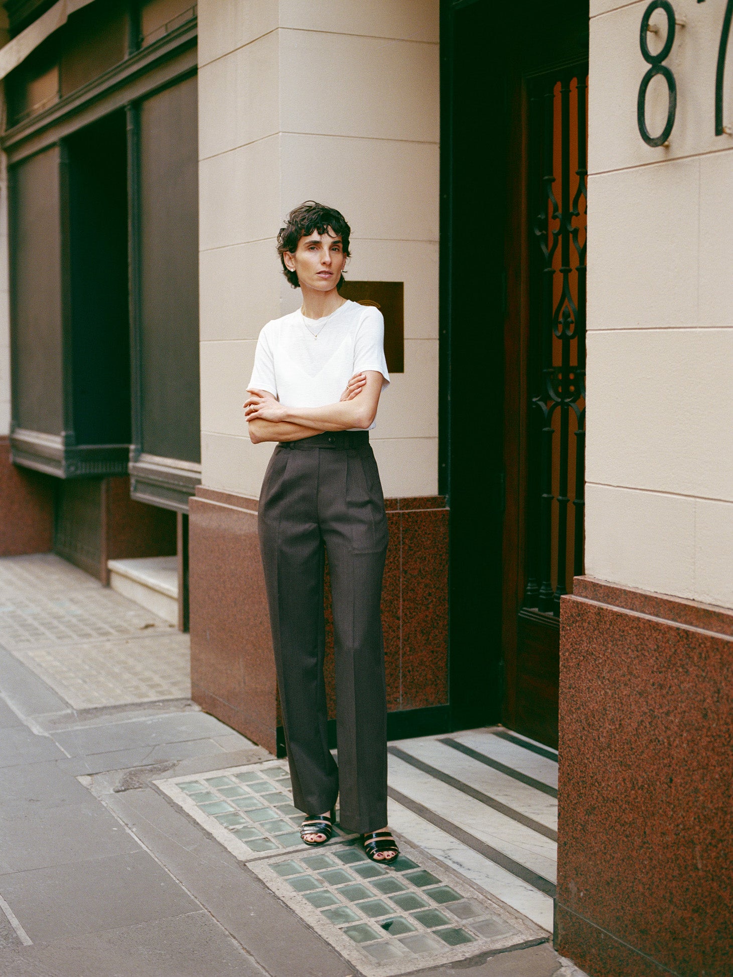 Yu Tailored Brown Japanese Twill Wool Pants