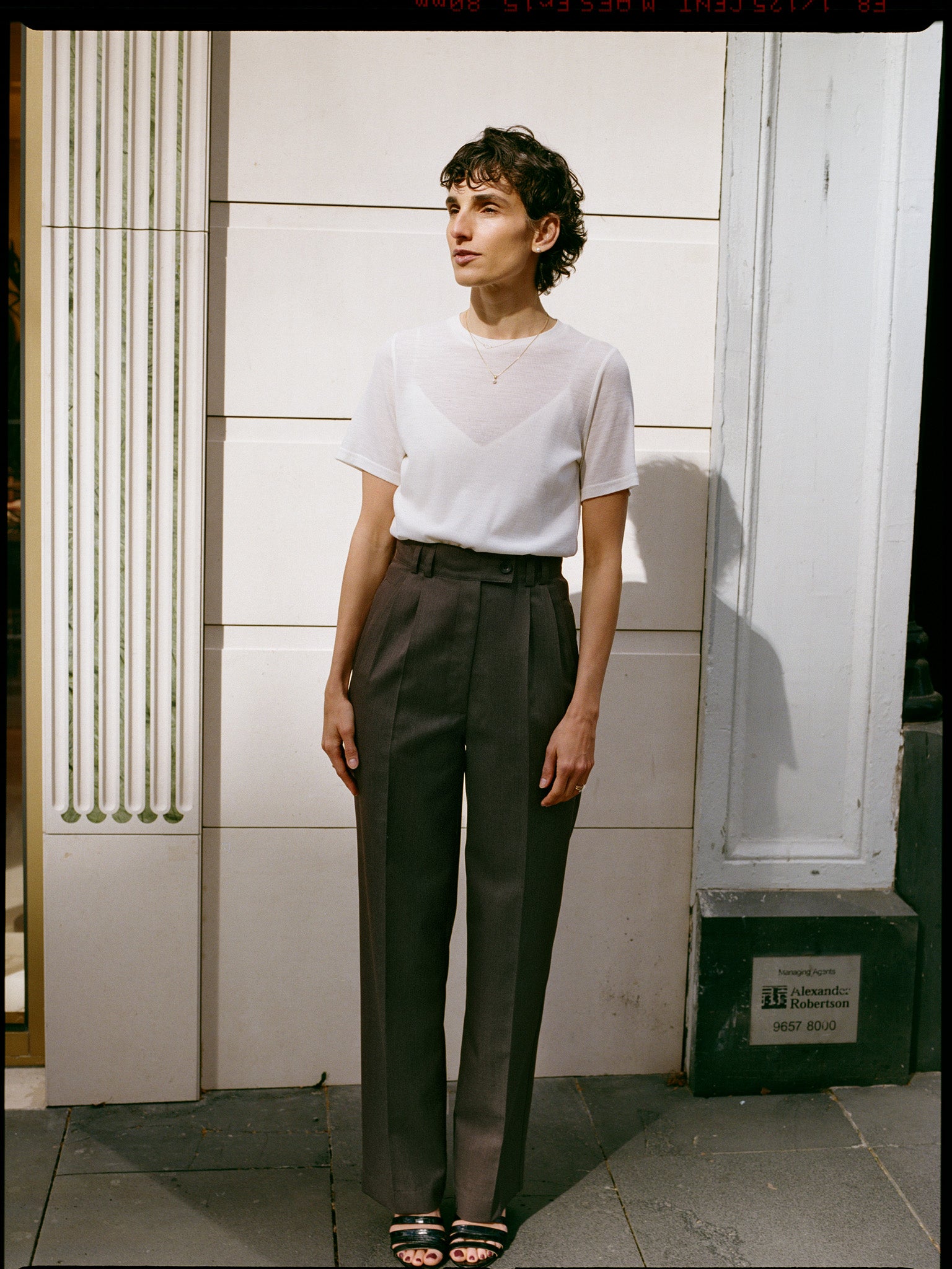 Yu Tailored Brown Japanese Twill Wool Pants