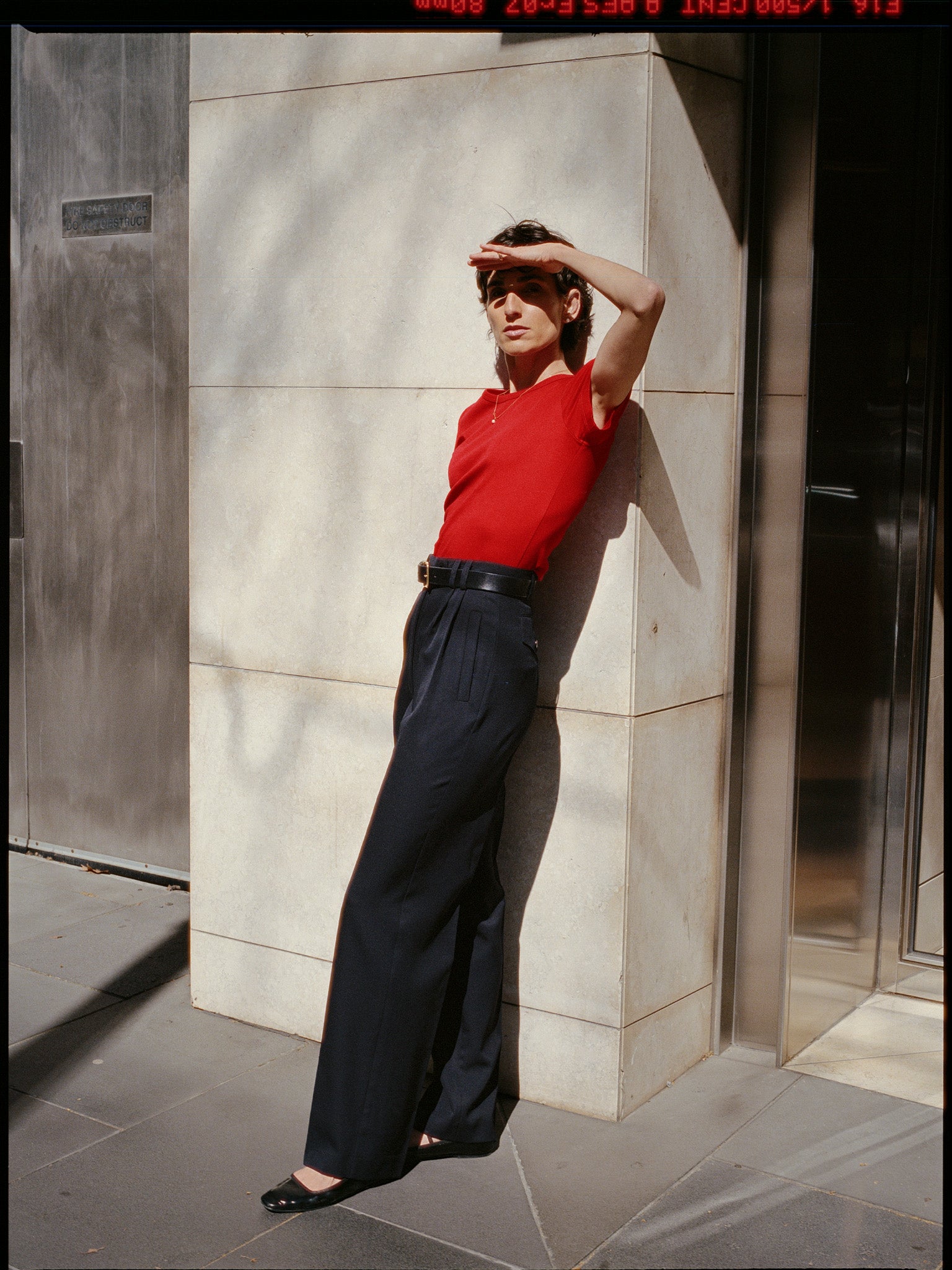 Yu Tailored Navy Japanese Twill Wool Pants