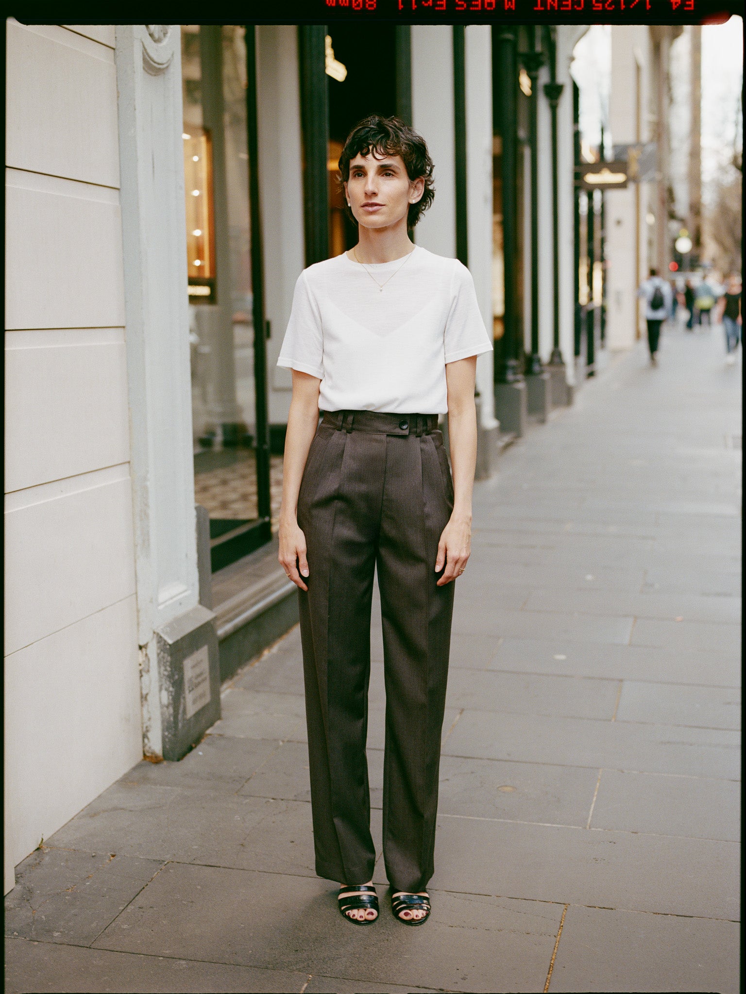 Yu Tailored Brown Japanese Twill Wool Pants