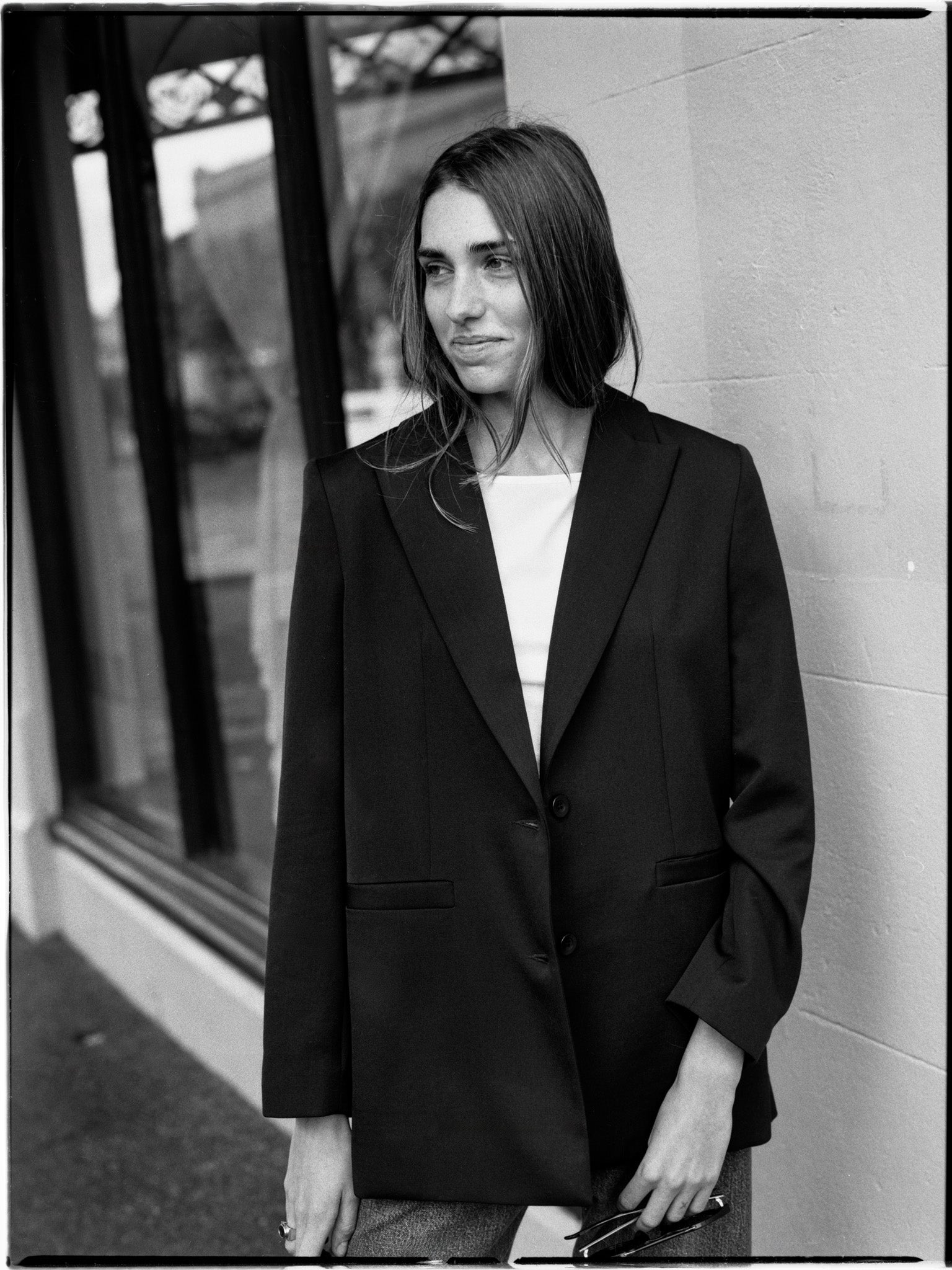 Pre-Order Fred Navy Japanese Twill Wool Blazer