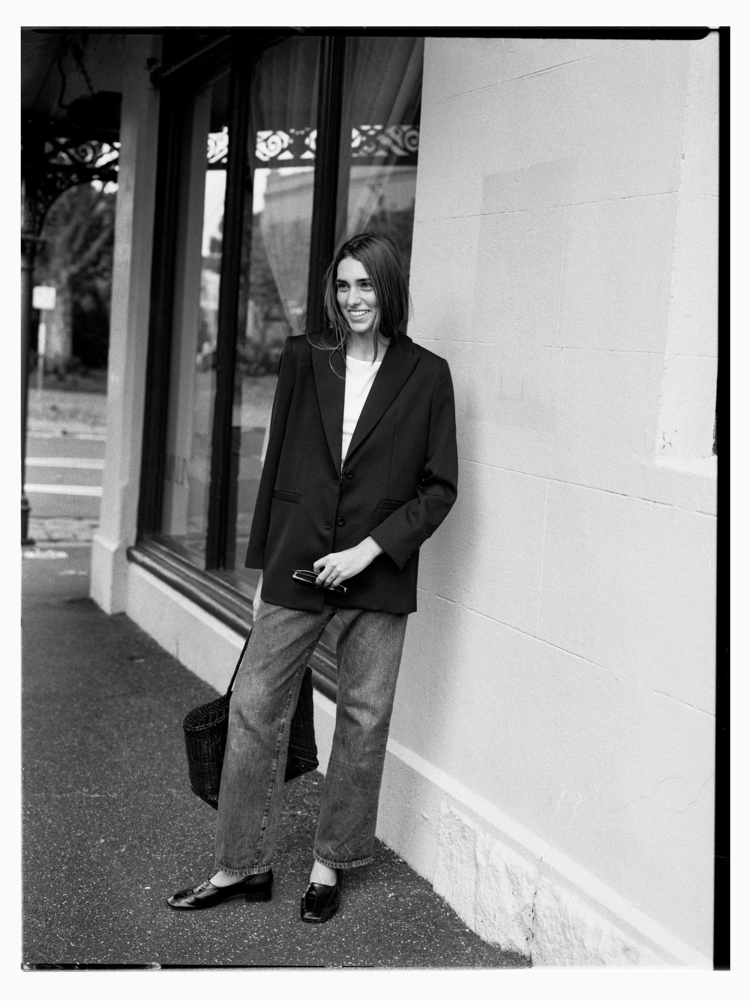 Pre-Order Fred Navy Japanese Twill Wool Blazer