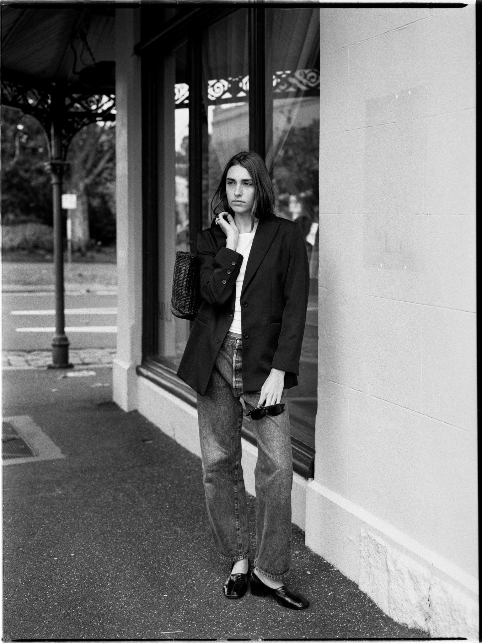 Pre-Order Fred Navy Japanese Twill Wool Blazer