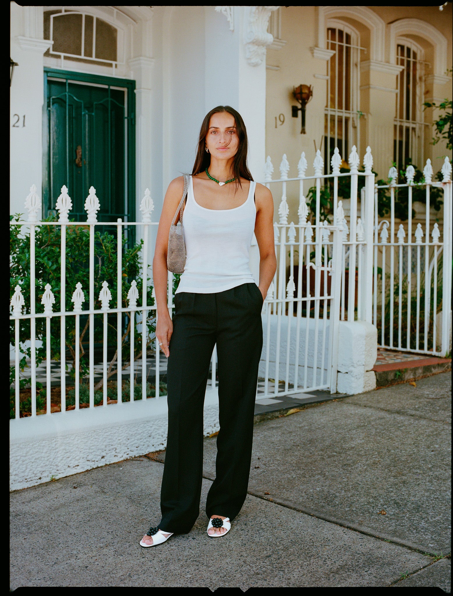 Yu Tailored Black Japanese Twill Wool Pants