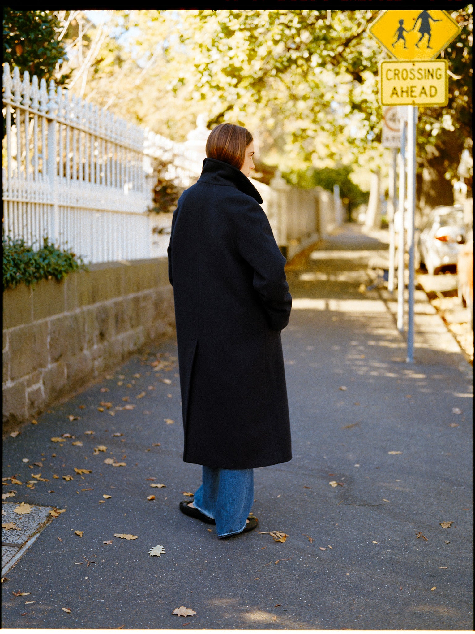 Pre-Order Lui Navy Japanese Wool Coat