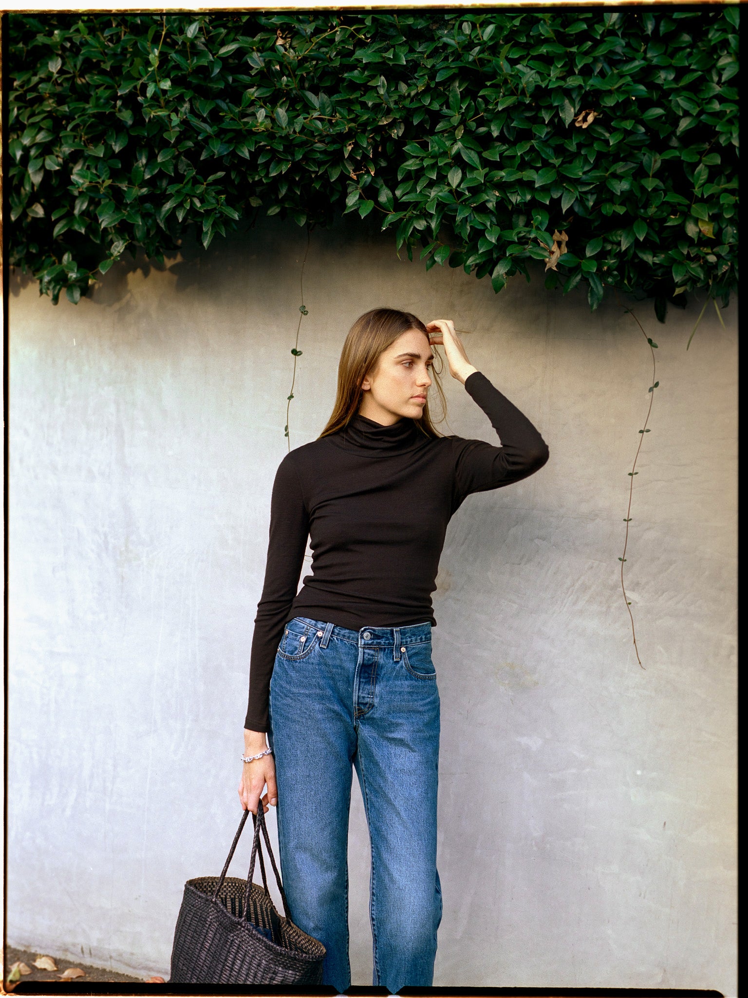 Pre-Order Lena Japanese Chocolate Wool Skivvy