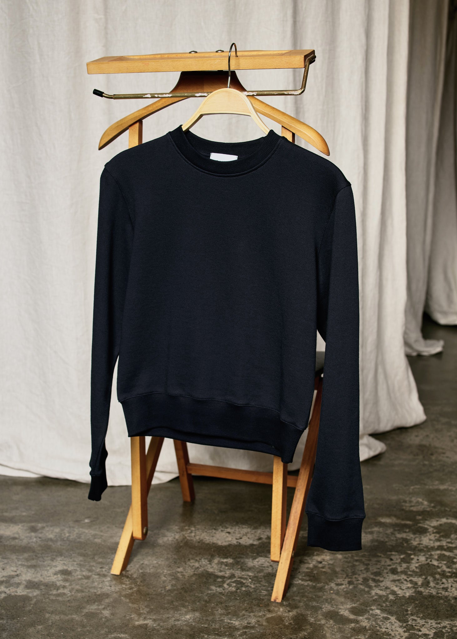 Pre-Order Fiadh Navy Lightweight Japanese Cotton Sweatshirt
